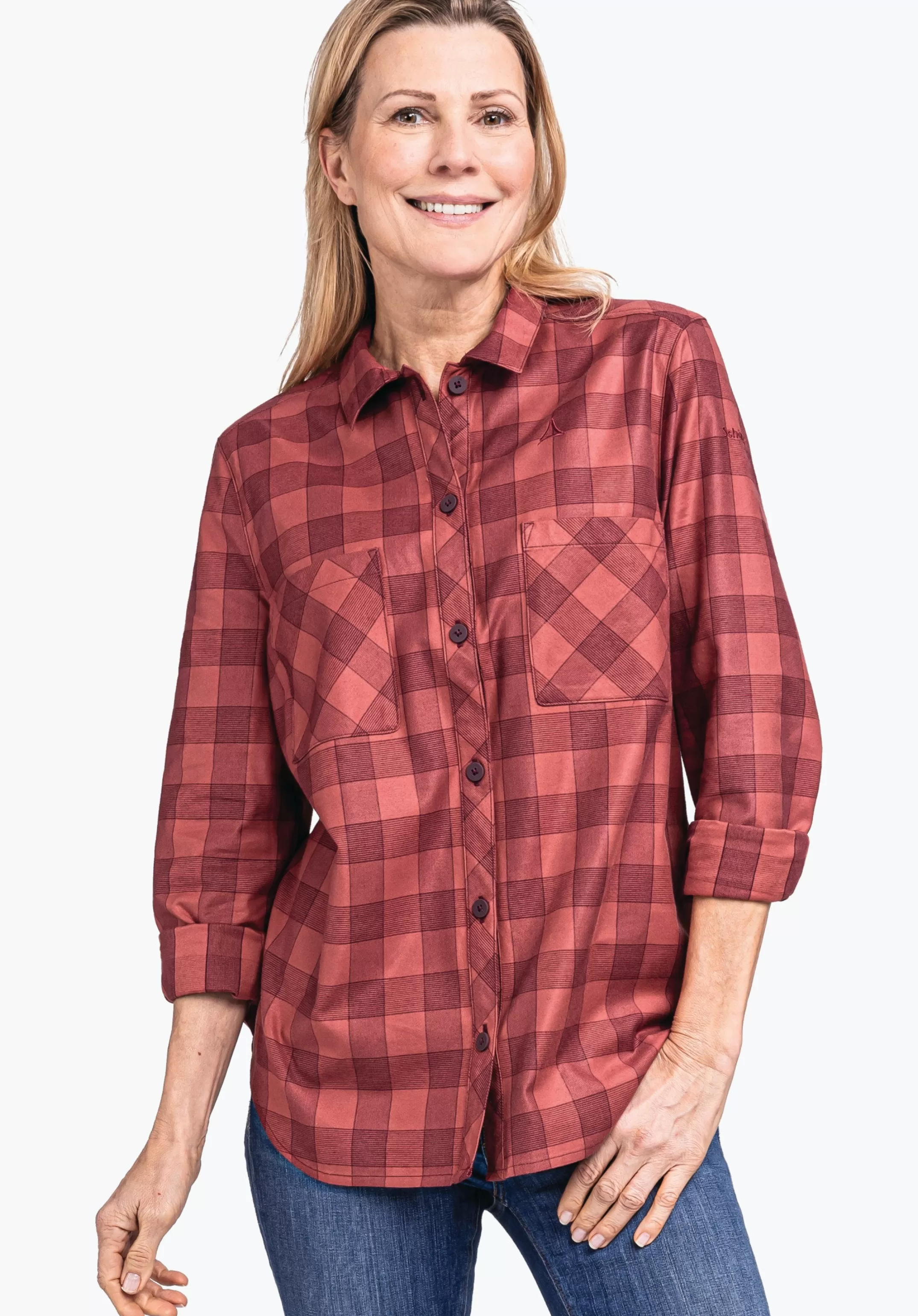 SCHÖFFEL Blouse décontractée en Tencel mélangé