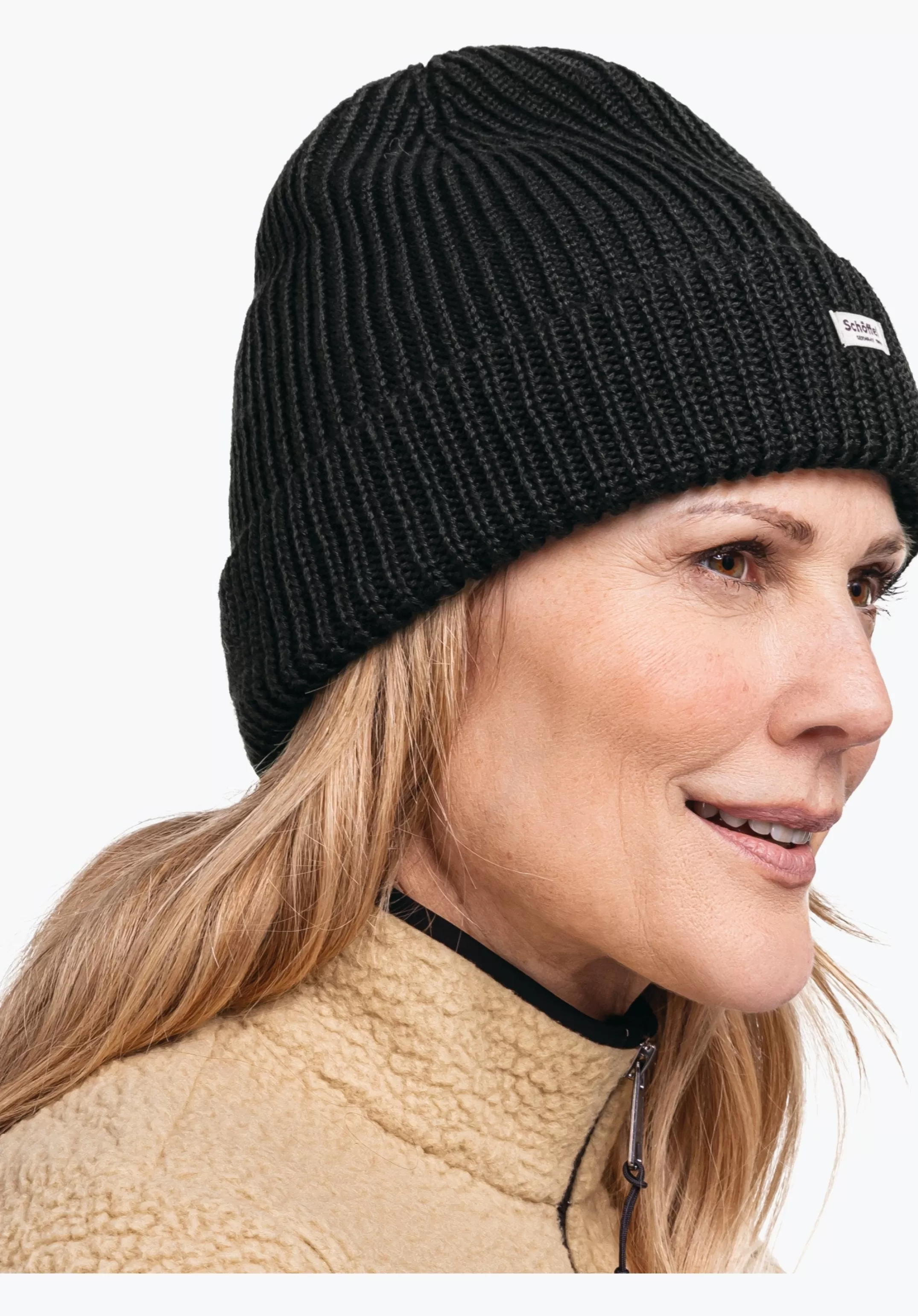 SCHÖFFEL Bonnet tricoté chaud avec serre-tête polaire