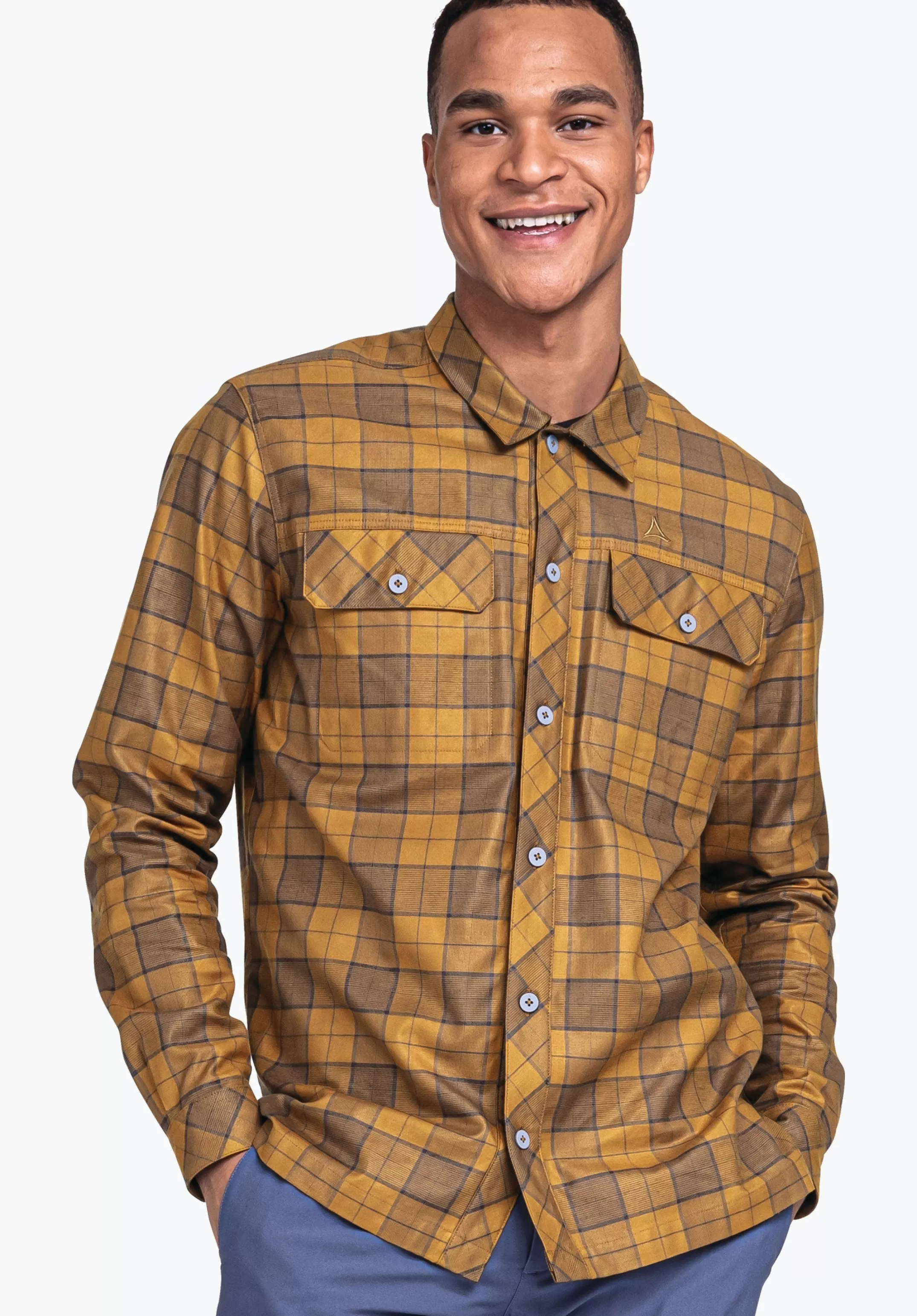 SCHÖFFEL Chemise décontractée en Tencel mélangé