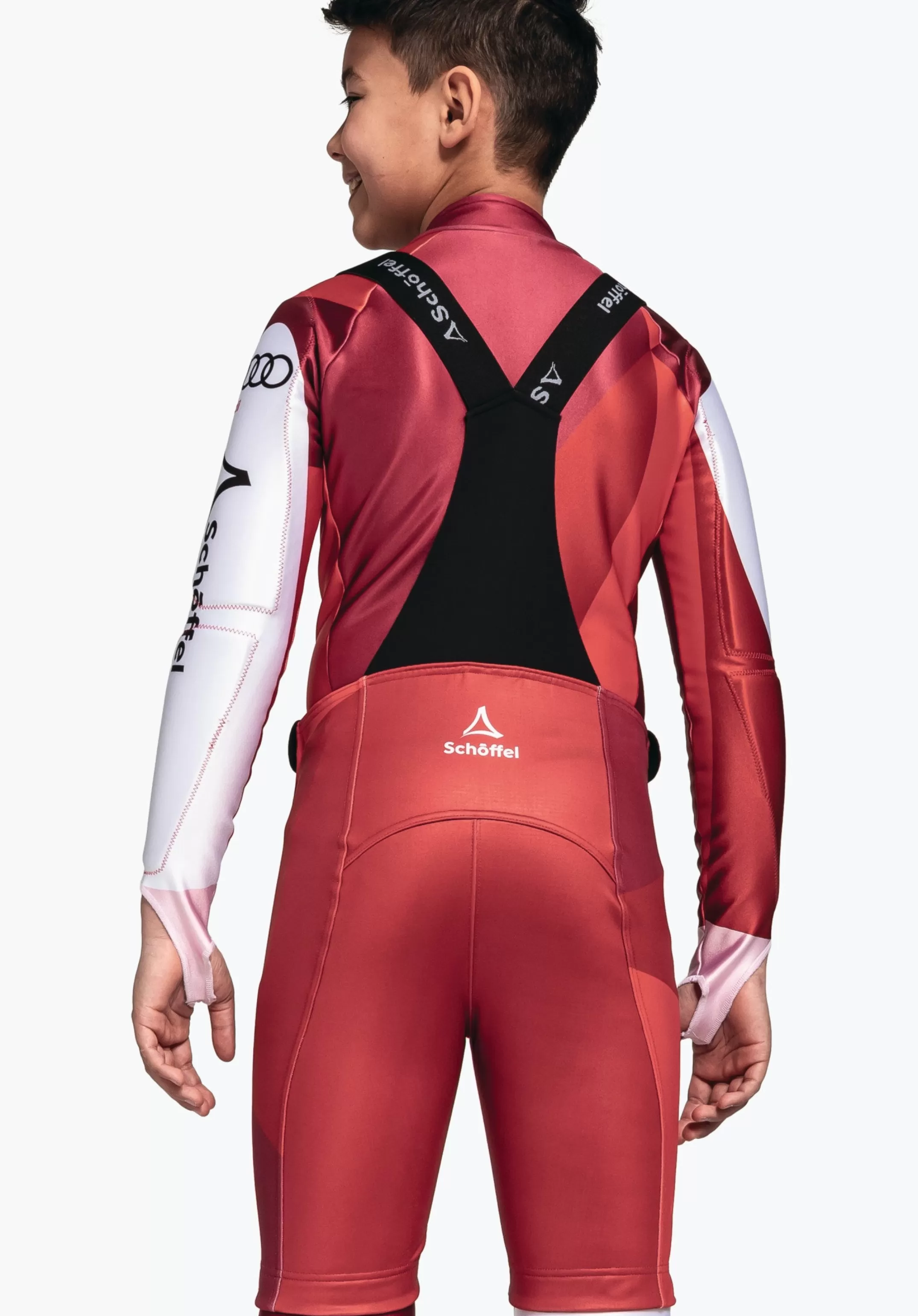 SCHÖFFEL Couvre-pantalon de course pour enfants au look ÖSV