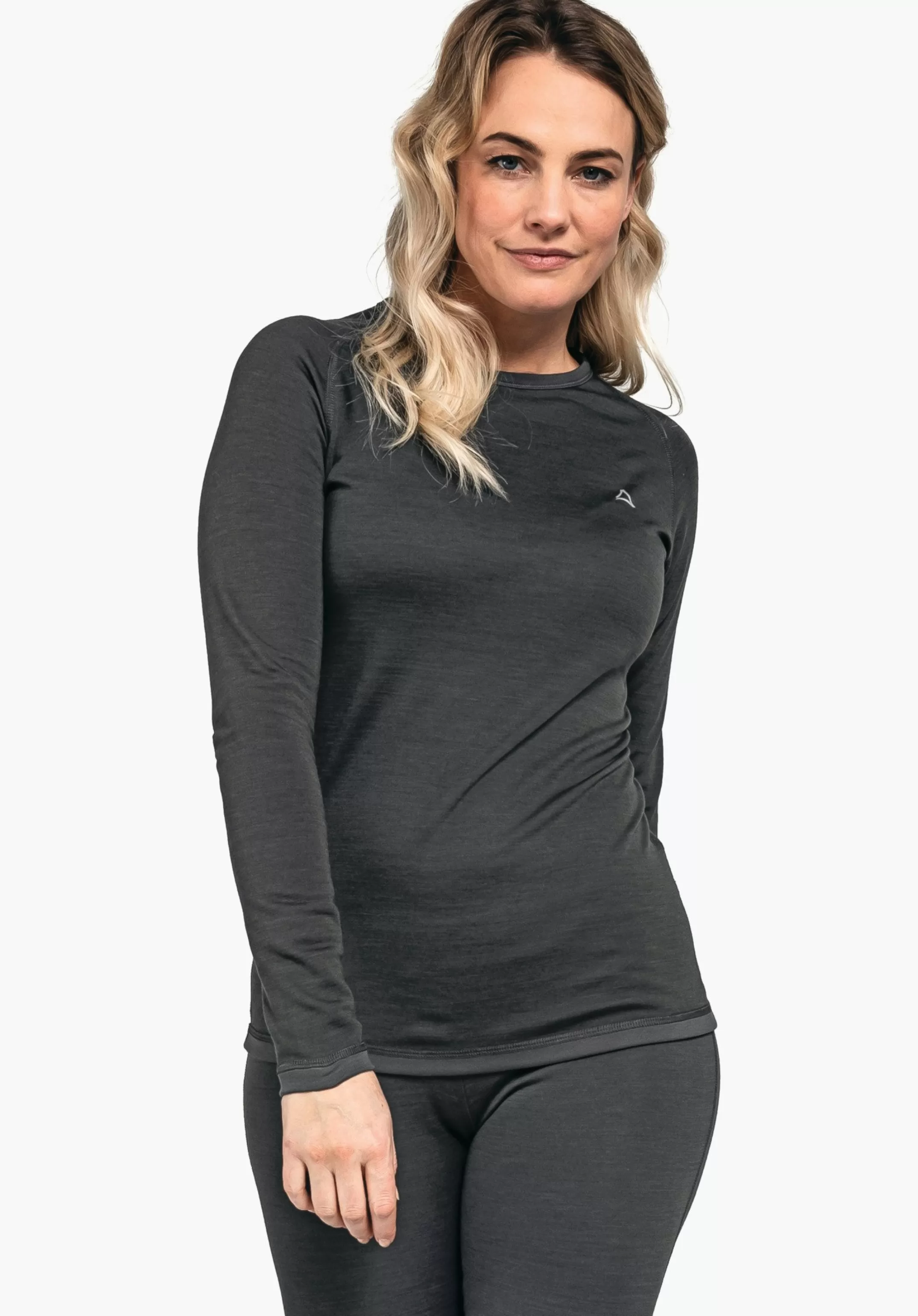 SCHÖFFEL Fonctionnel t-shirt à manches longues en laine mérinos