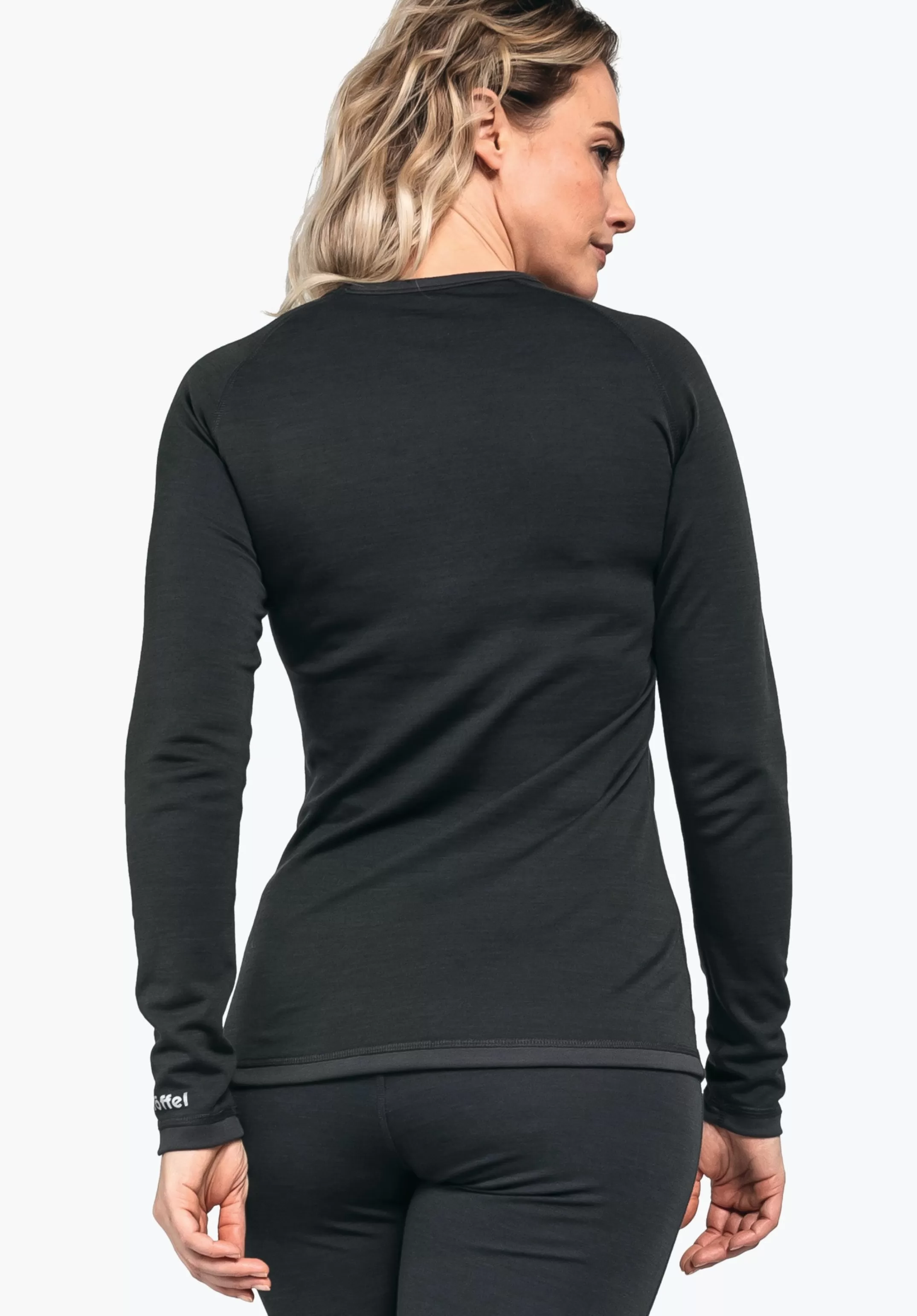 SCHÖFFEL Fonctionnel t-shirt à manches longues en laine mérinos