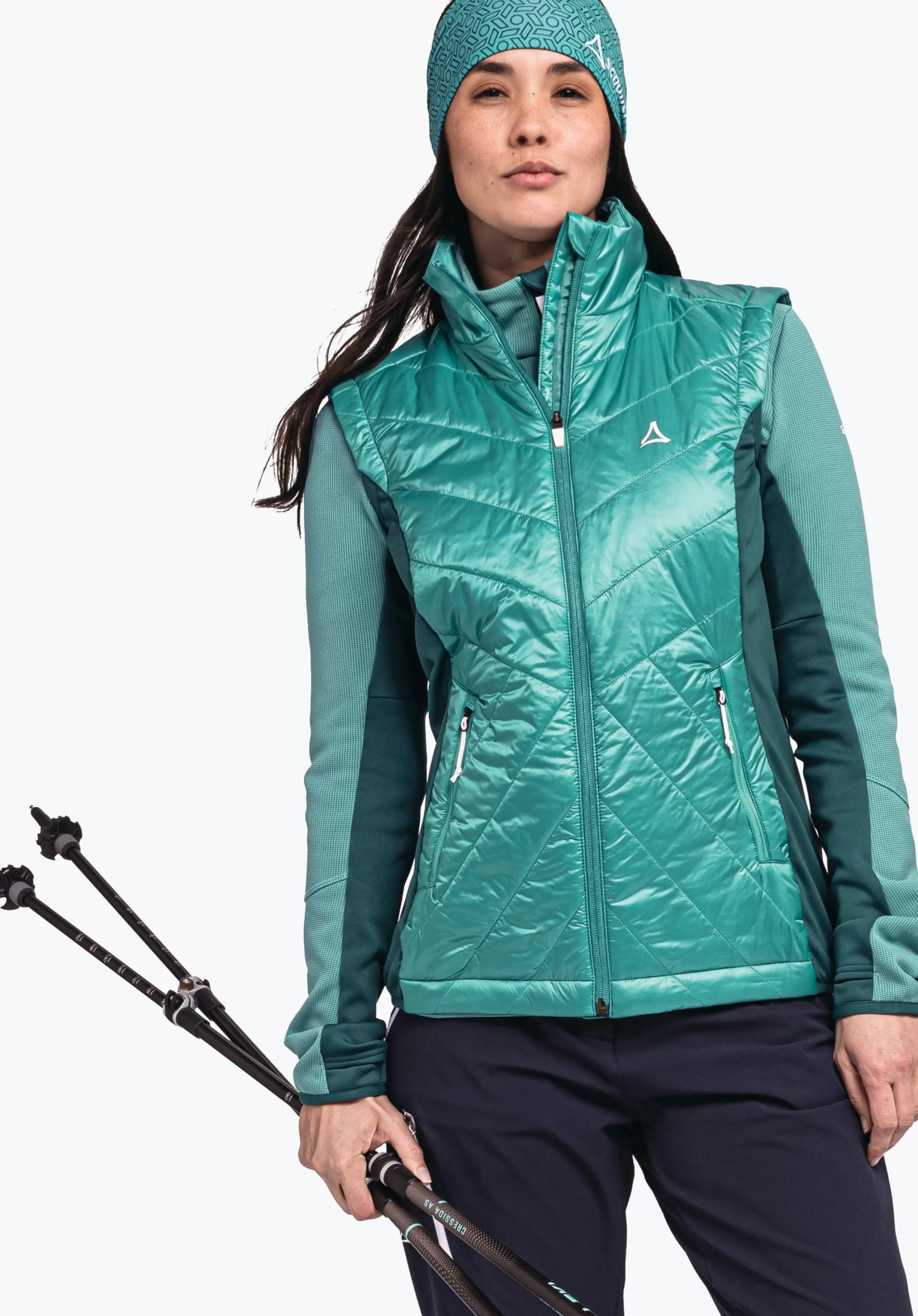 SCHÖFFEL Gilet hybride avec matelassage durable