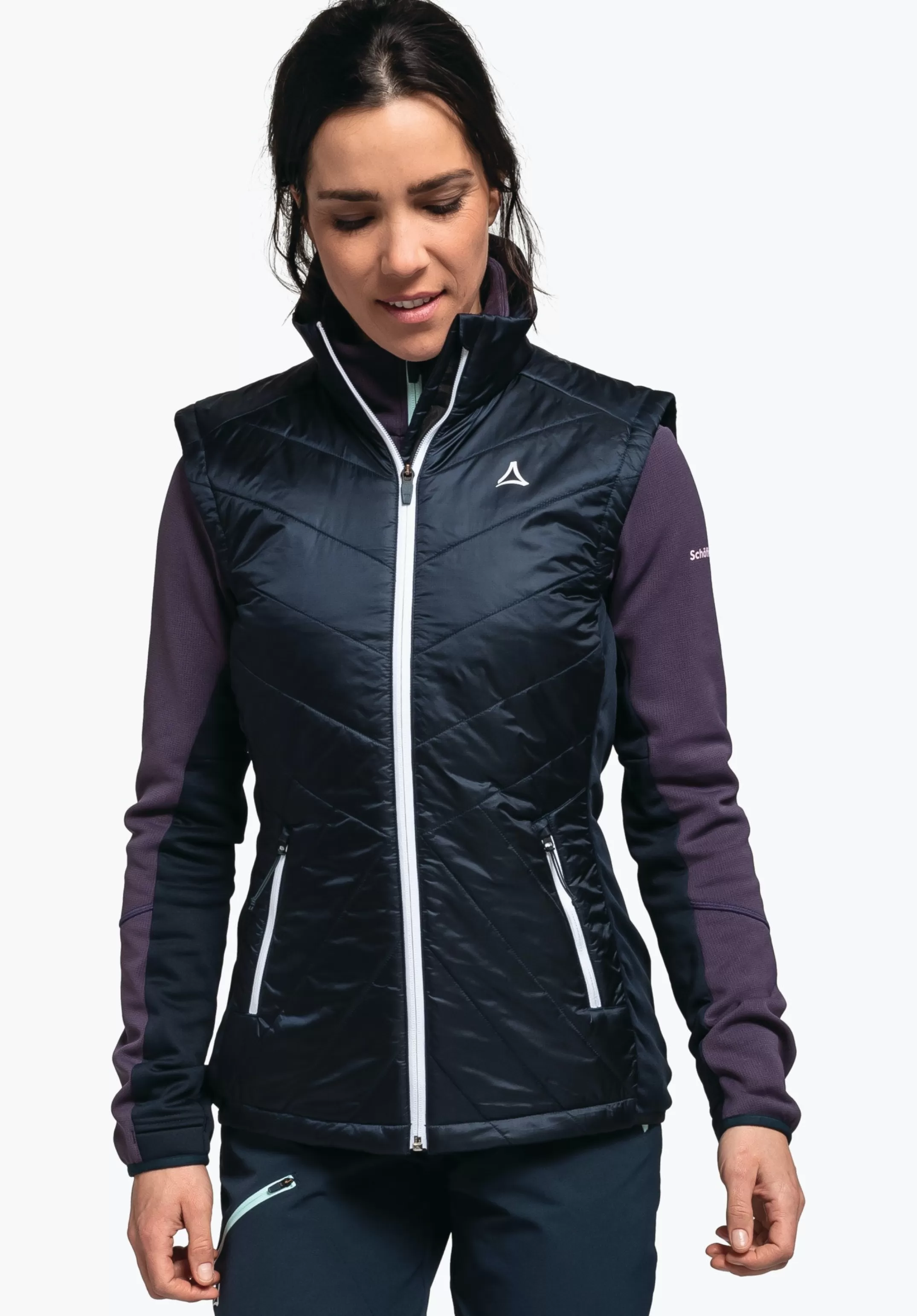 SCHÖFFEL Gilet hybride avec matelassage durable