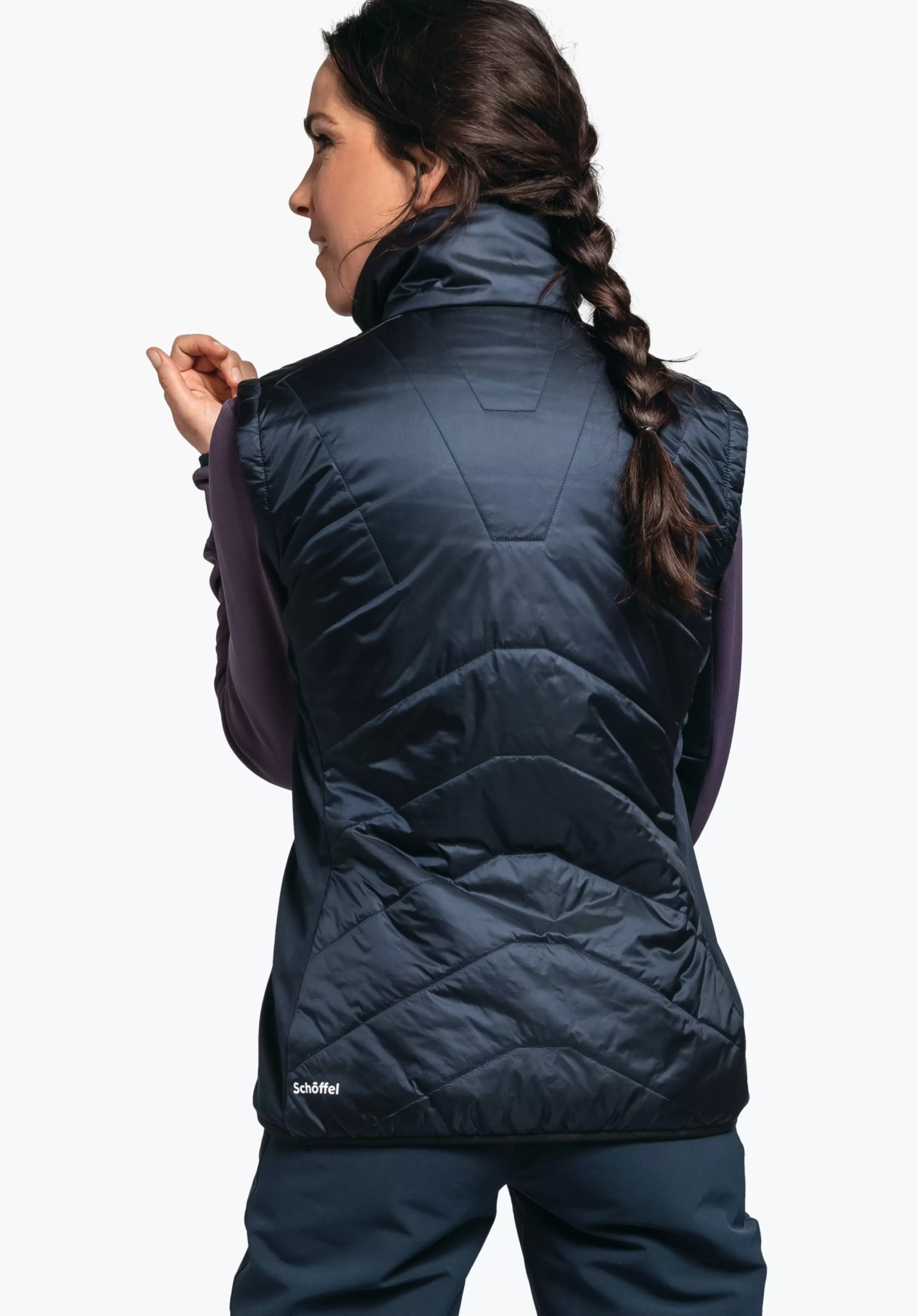 SCHÖFFEL Gilet hybride avec matelassage durable