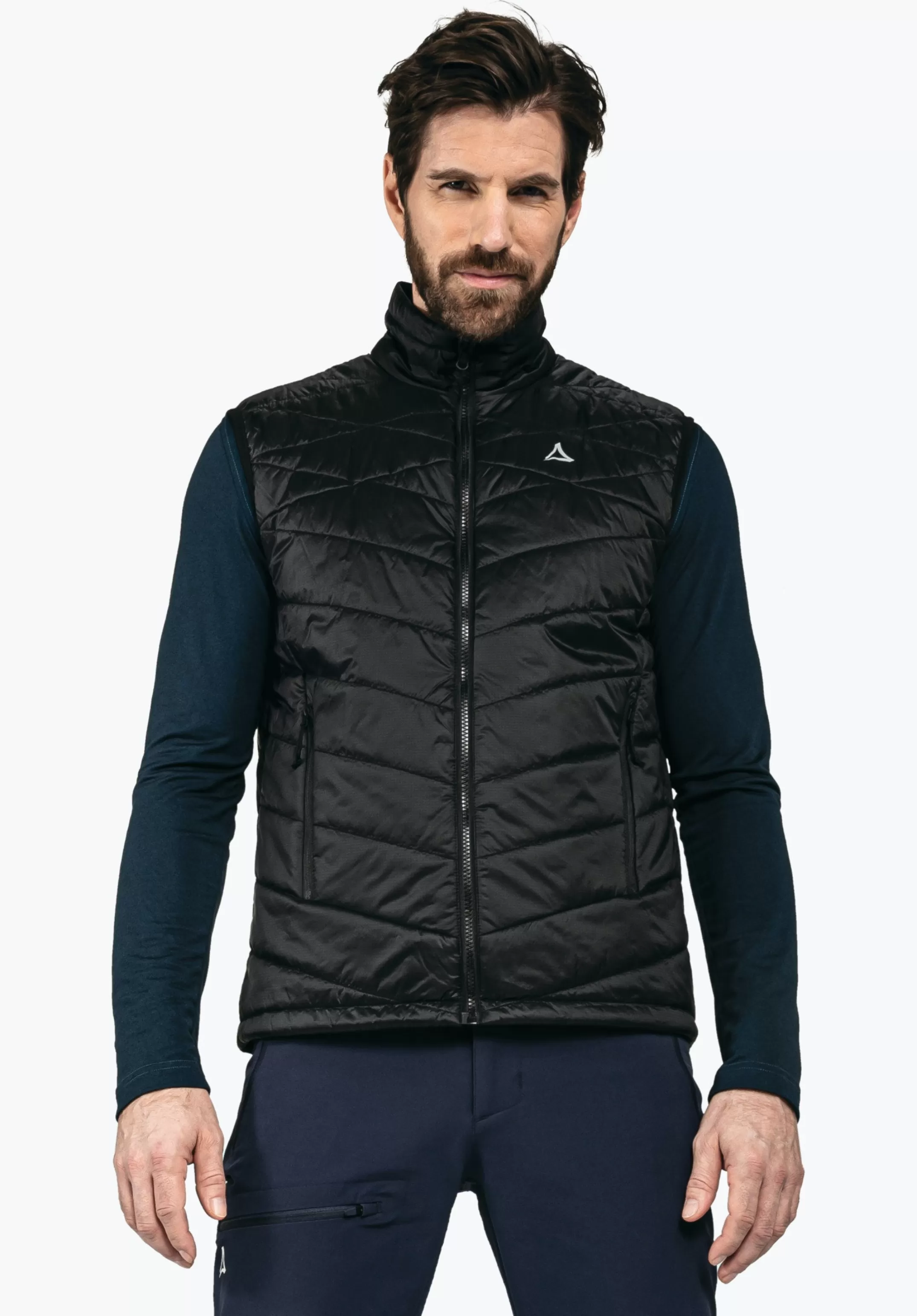 SCHÖFFEL Gilet randonnée coupe-vent et matelassé