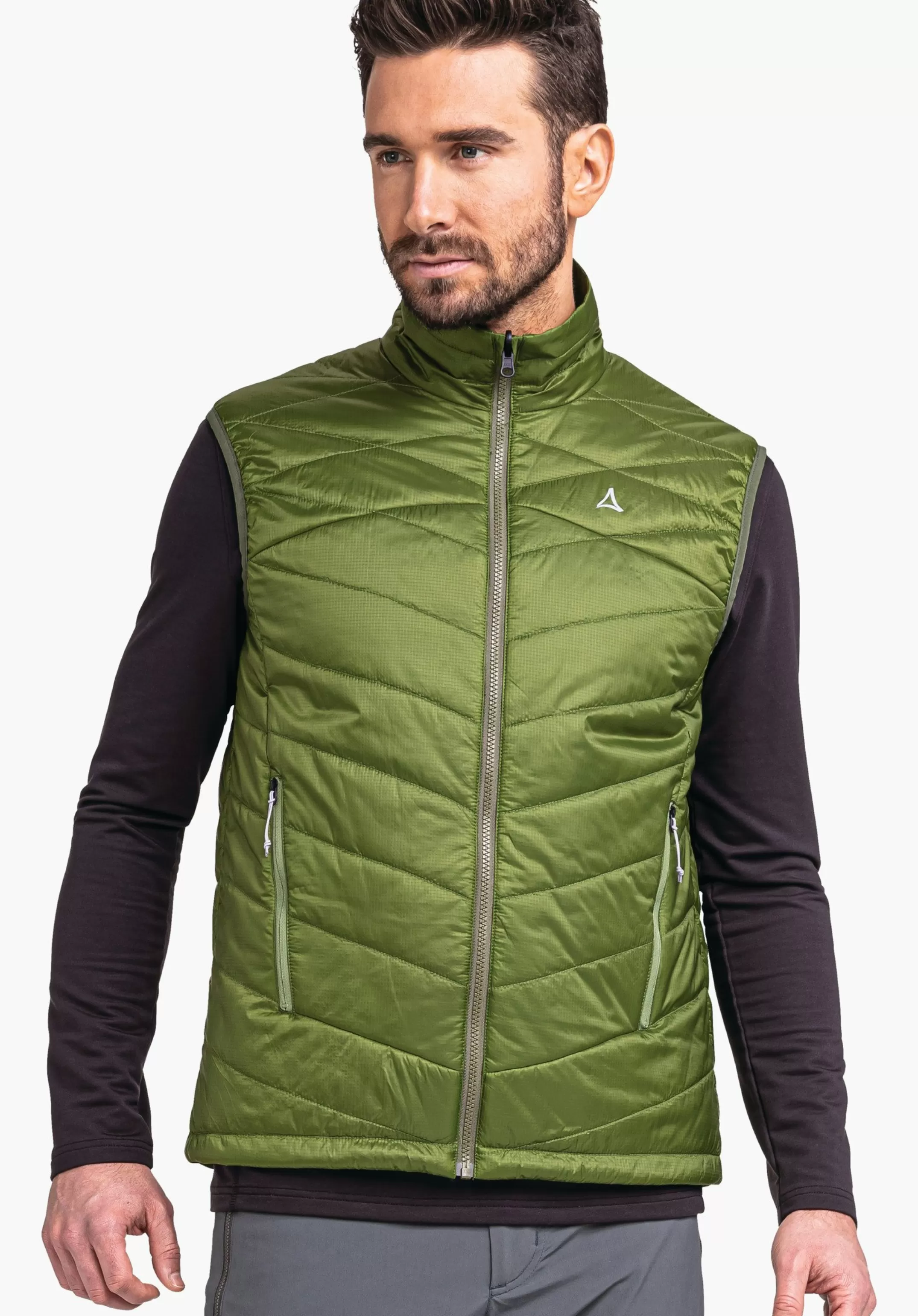 SCHÖFFEL Gilet randonnée coupe-vent et matelassé
