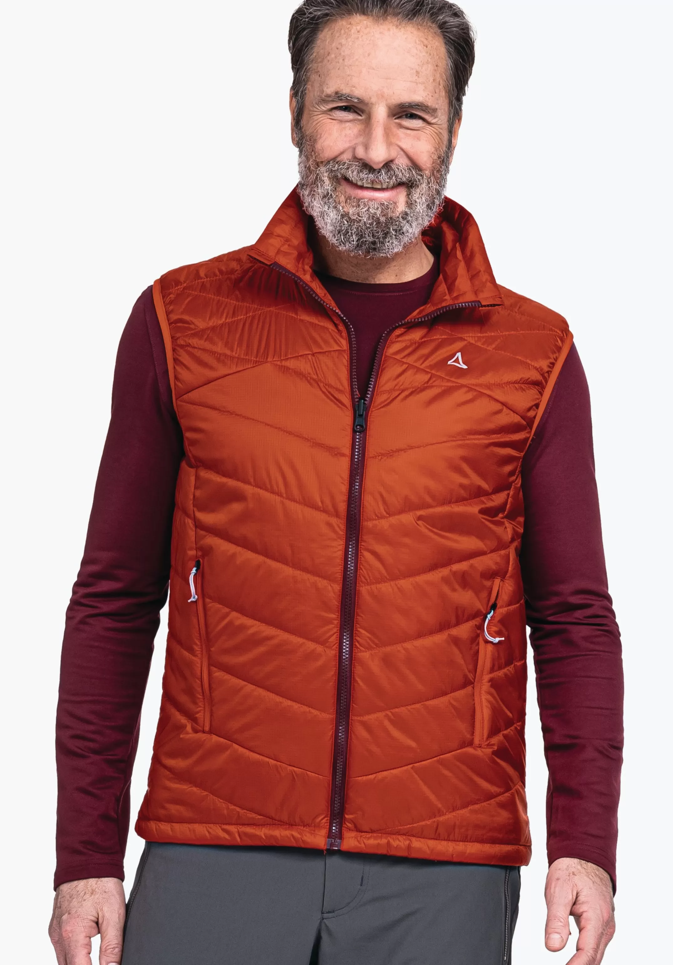 SCHÖFFEL Gilet randonnée coupe-vent et matelassé