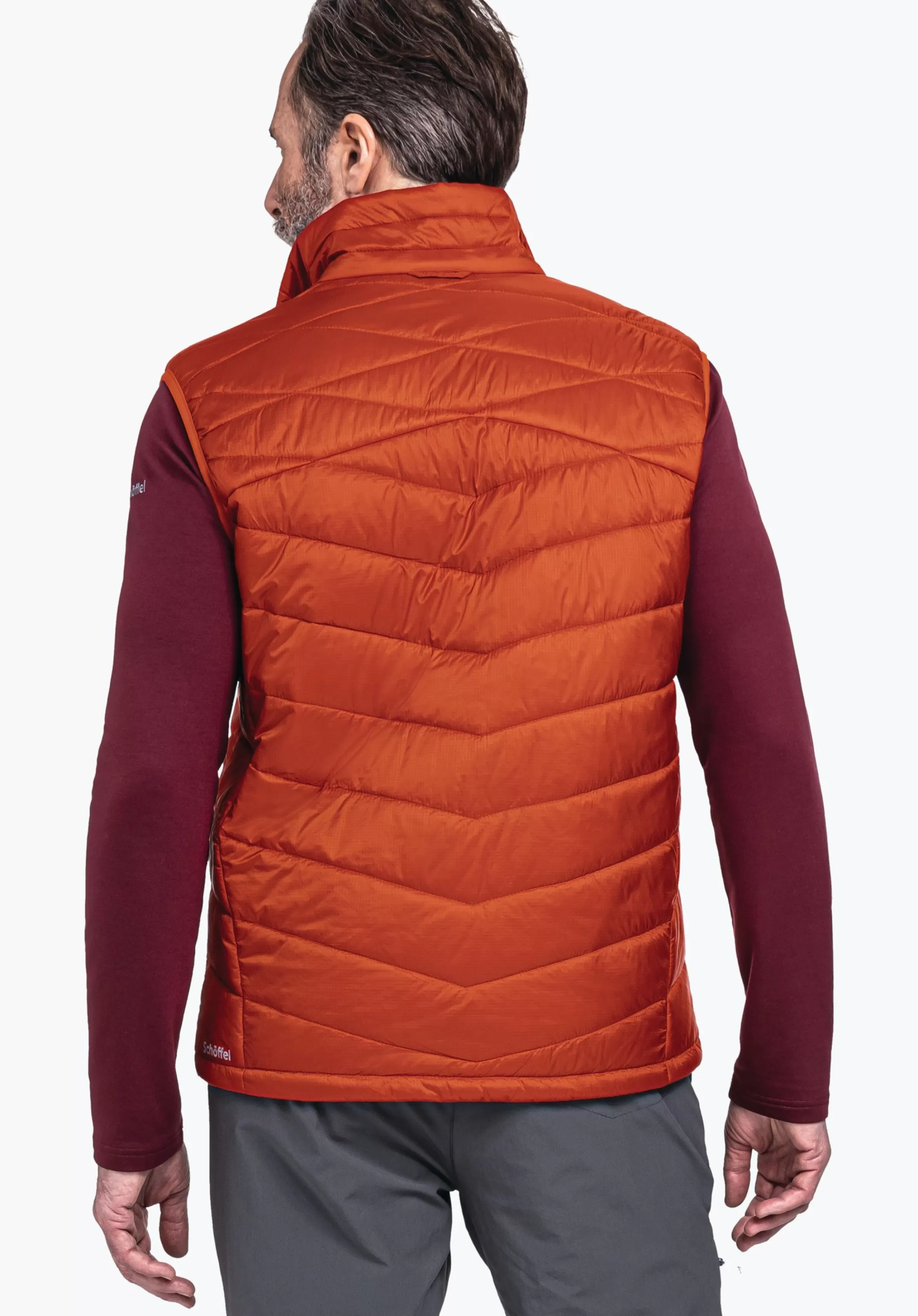 SCHÖFFEL Gilet randonnée coupe-vent et matelassé