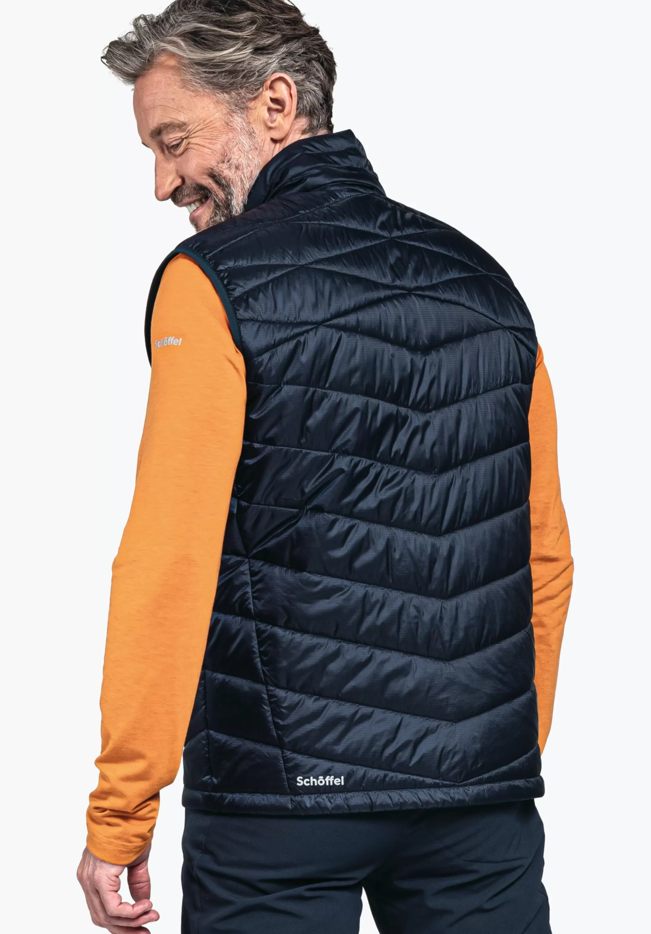 SCHÖFFEL Gilet randonnée coupe-vent et matelassé