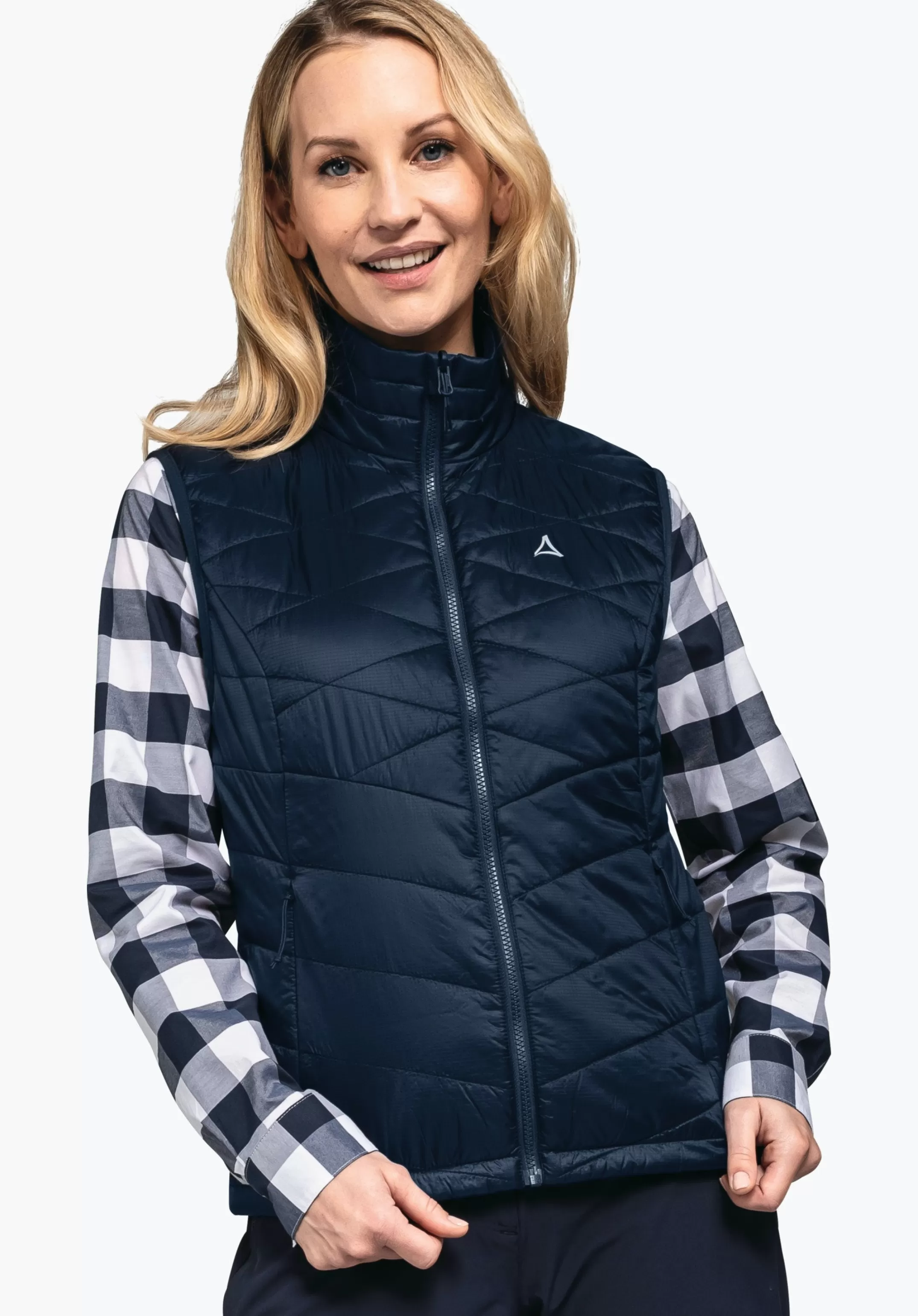 SCHÖFFEL Gilet randonnée coupe-vent et matelassé