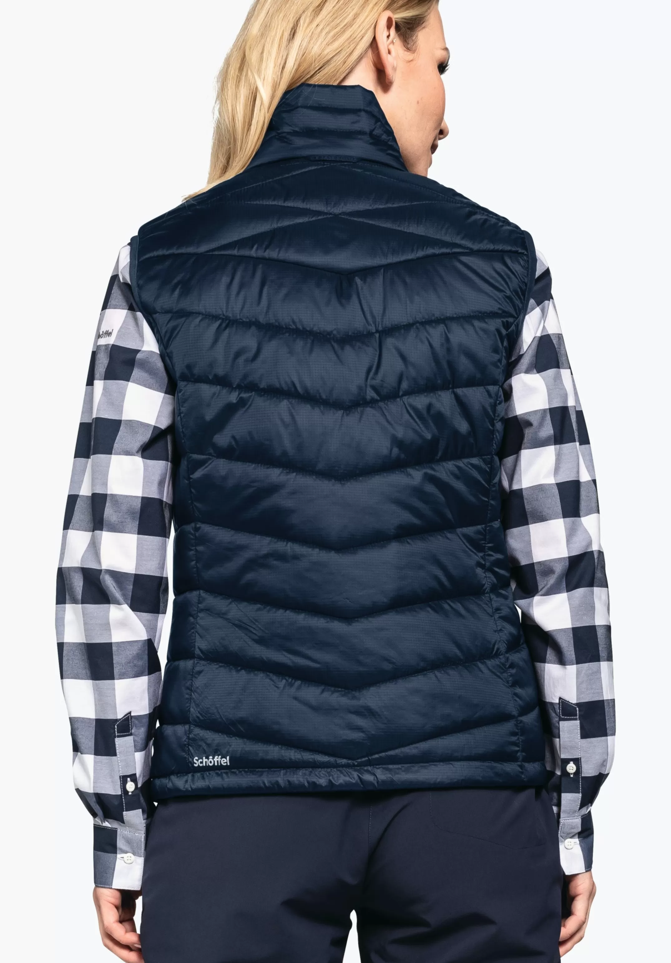SCHÖFFEL Gilet randonnée coupe-vent et matelassé