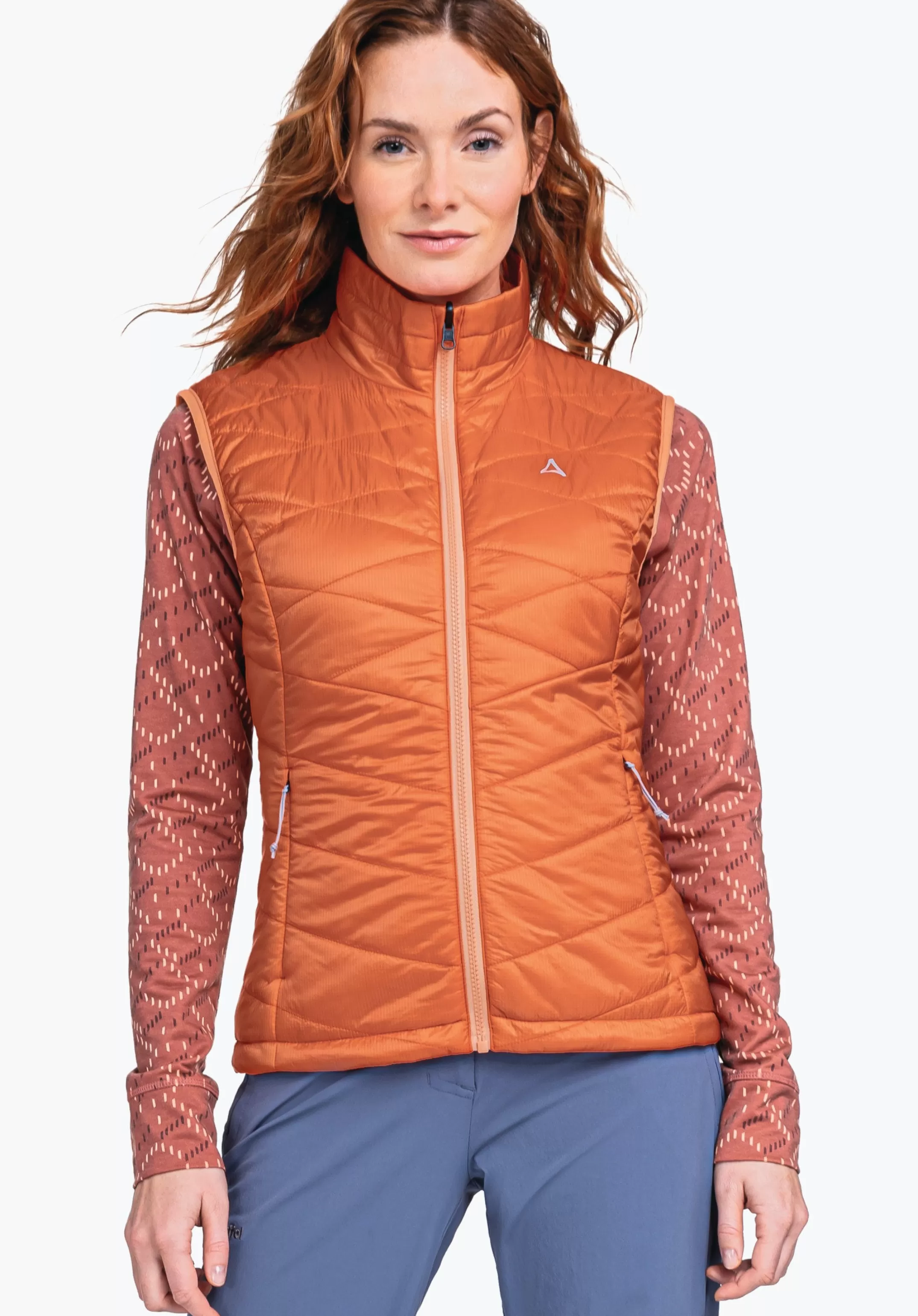 SCHÖFFEL Gilet randonnée coupe-vent et matelassé