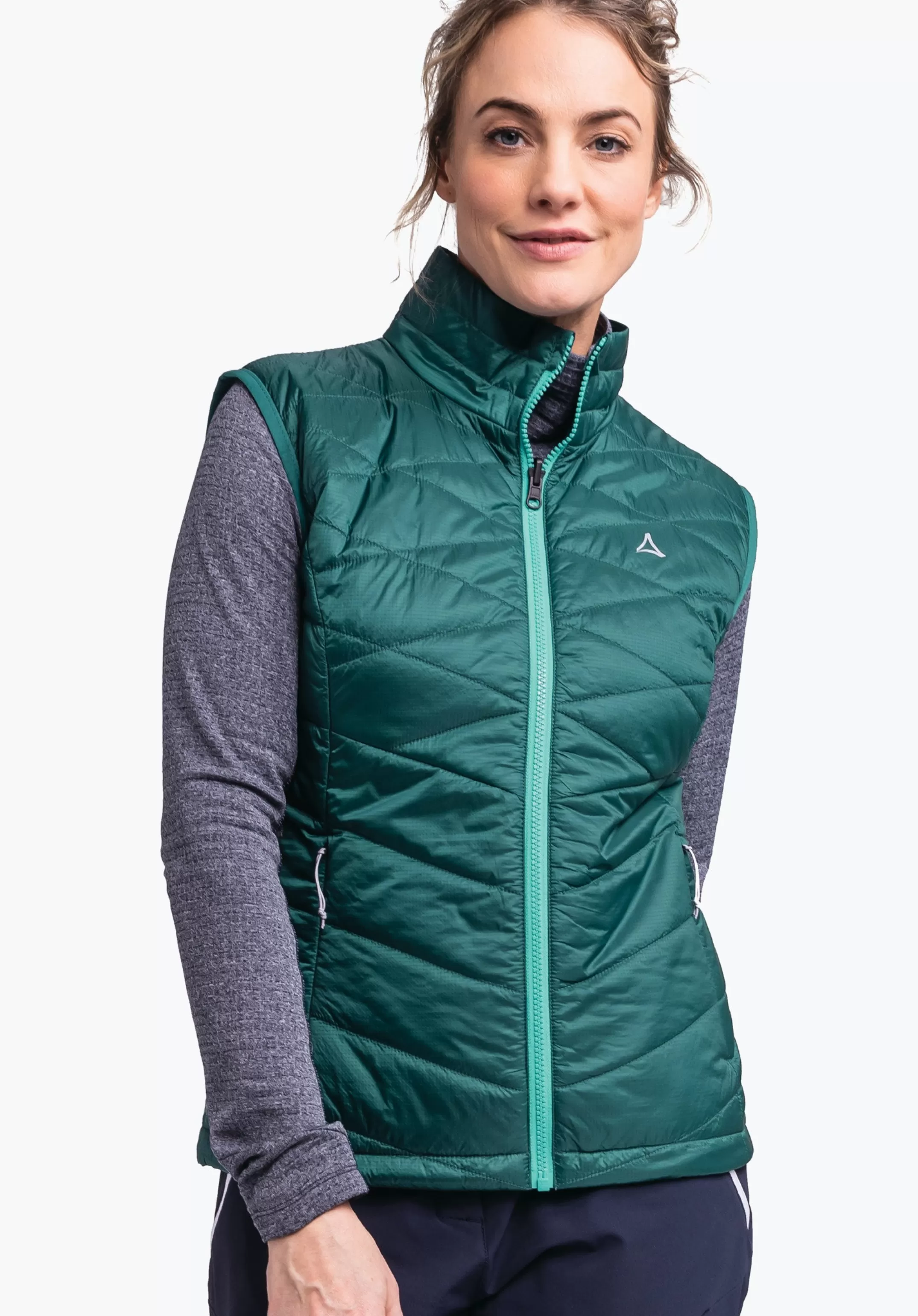 SCHÖFFEL Gilet randonnée coupe-vent et matelassé
