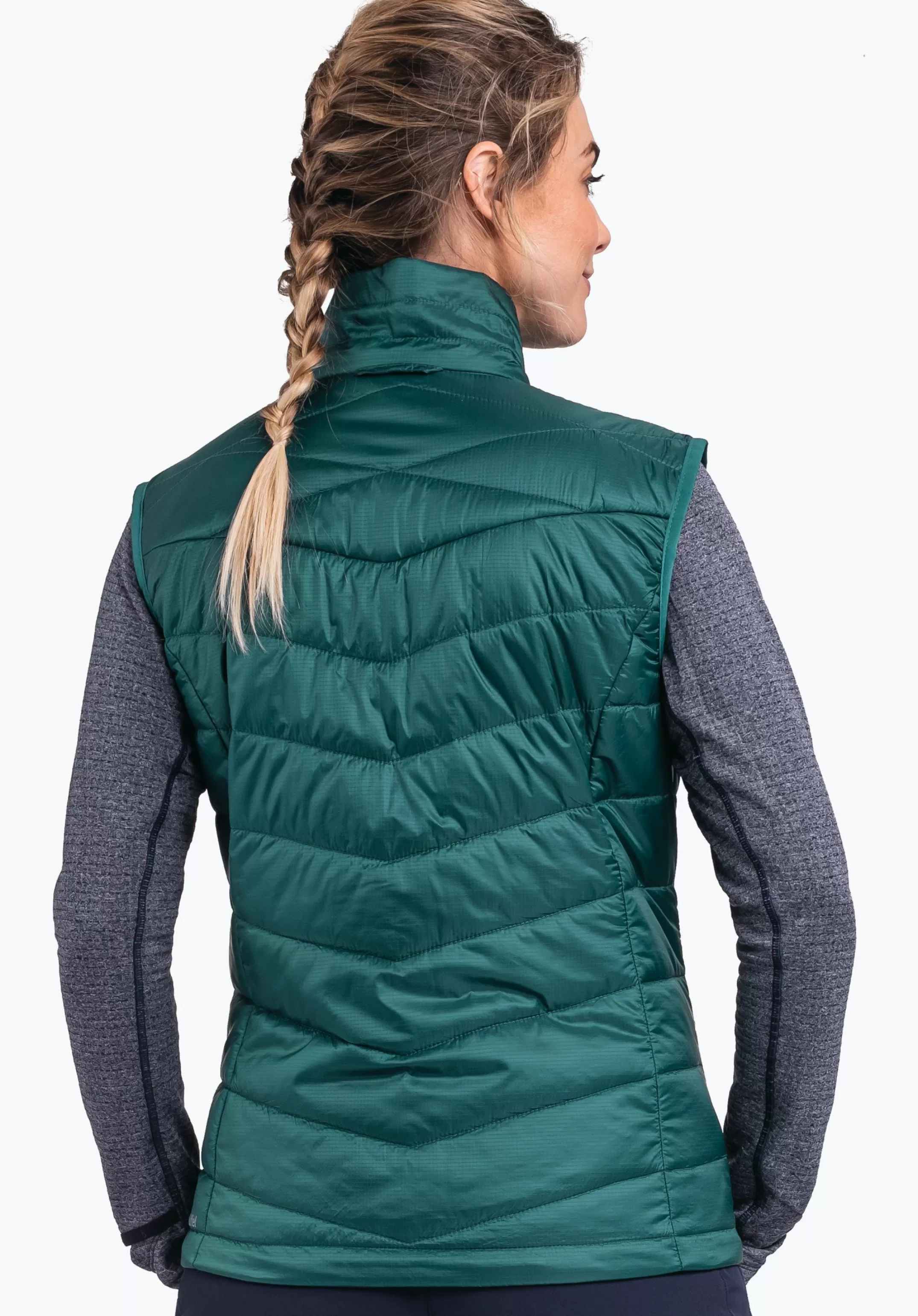 SCHÖFFEL Gilet randonnée coupe-vent et matelassé