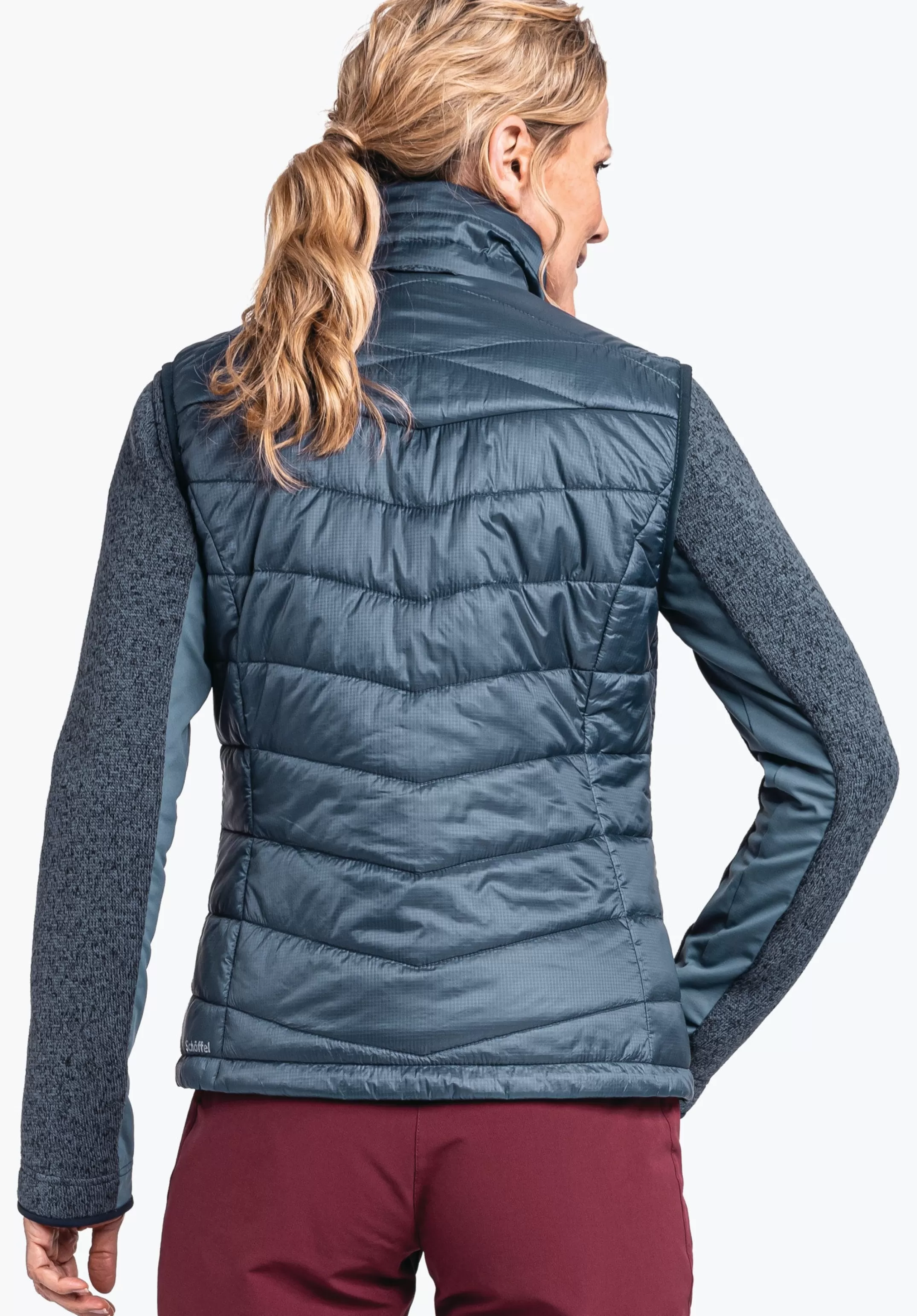SCHÖFFEL Gilet randonnée coupe-vent et matelassé