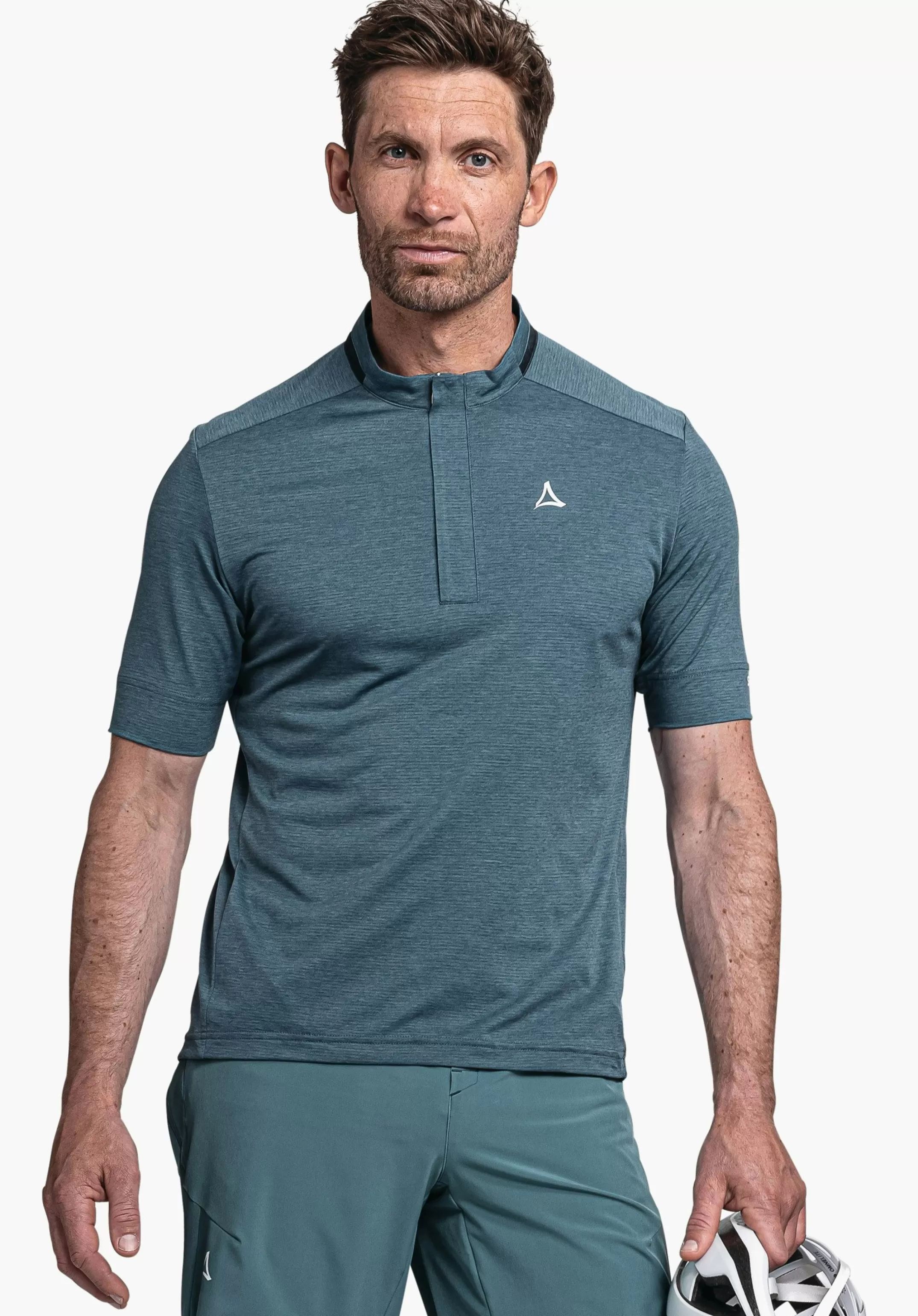 SCHÖFFEL Maillot de cyclisme léger, zippé à moitié