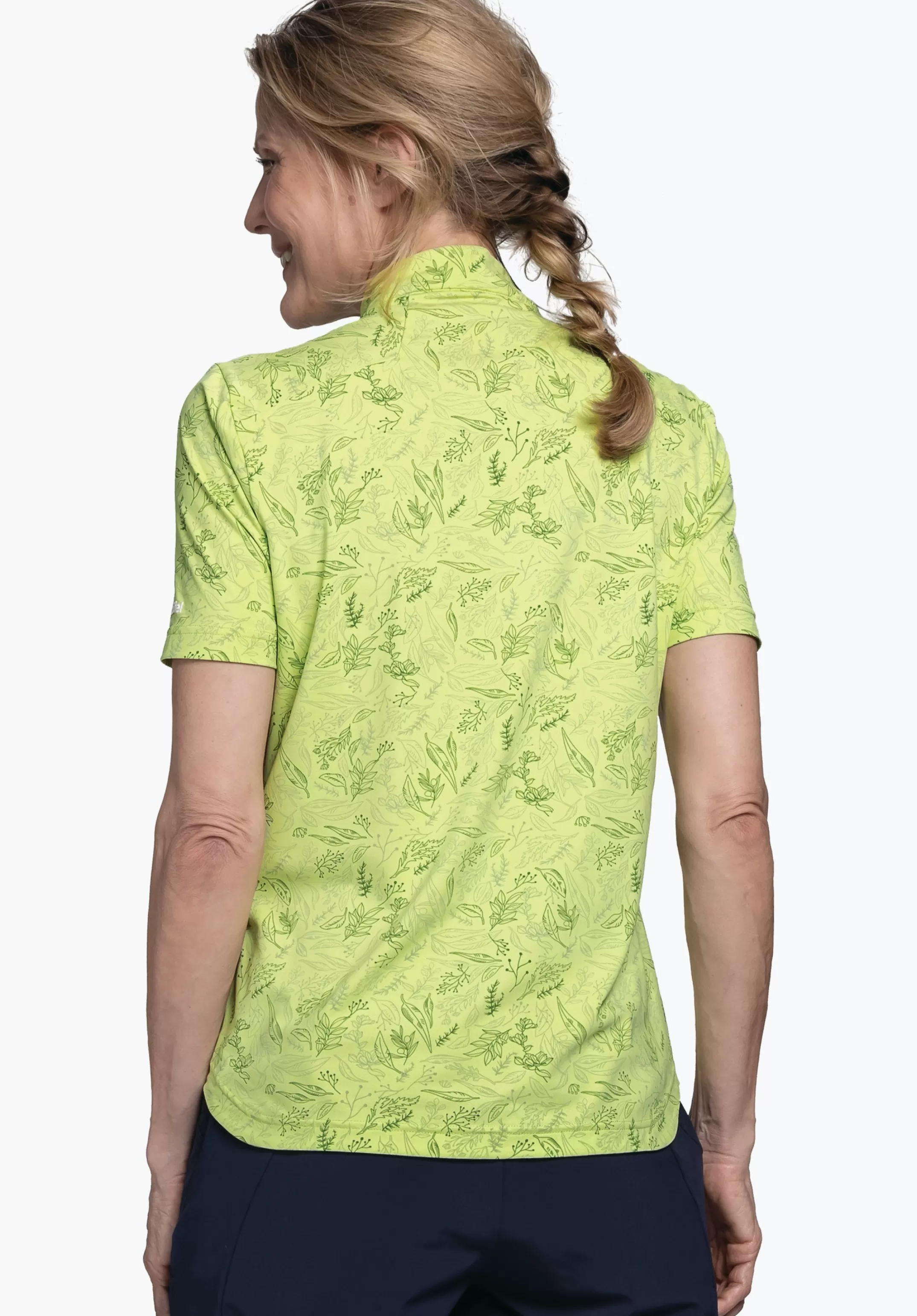 SCHÖFFEL Maillot de cyclisme léger, zippé à moitié
