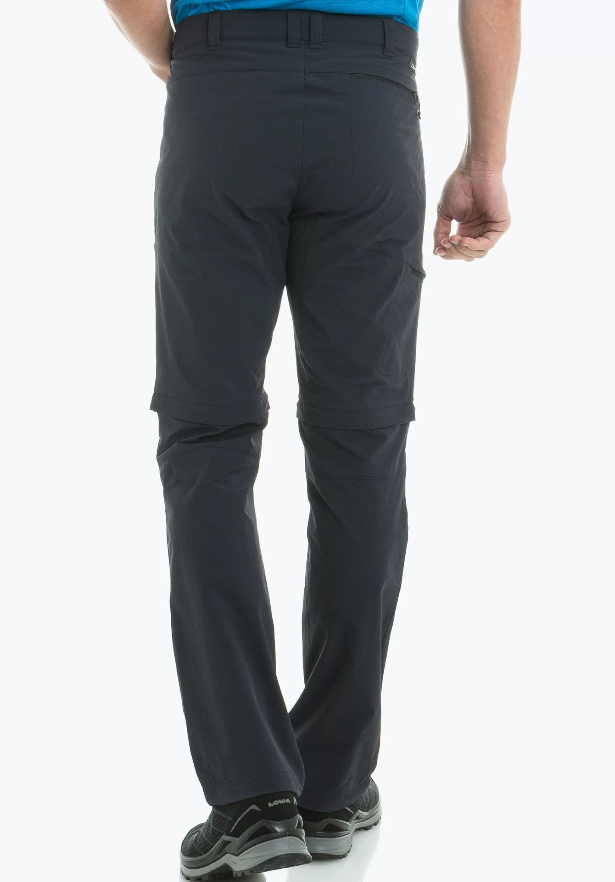 SCHÖFFEL Pantalon de randonnée à séchage rapide avec zip-off