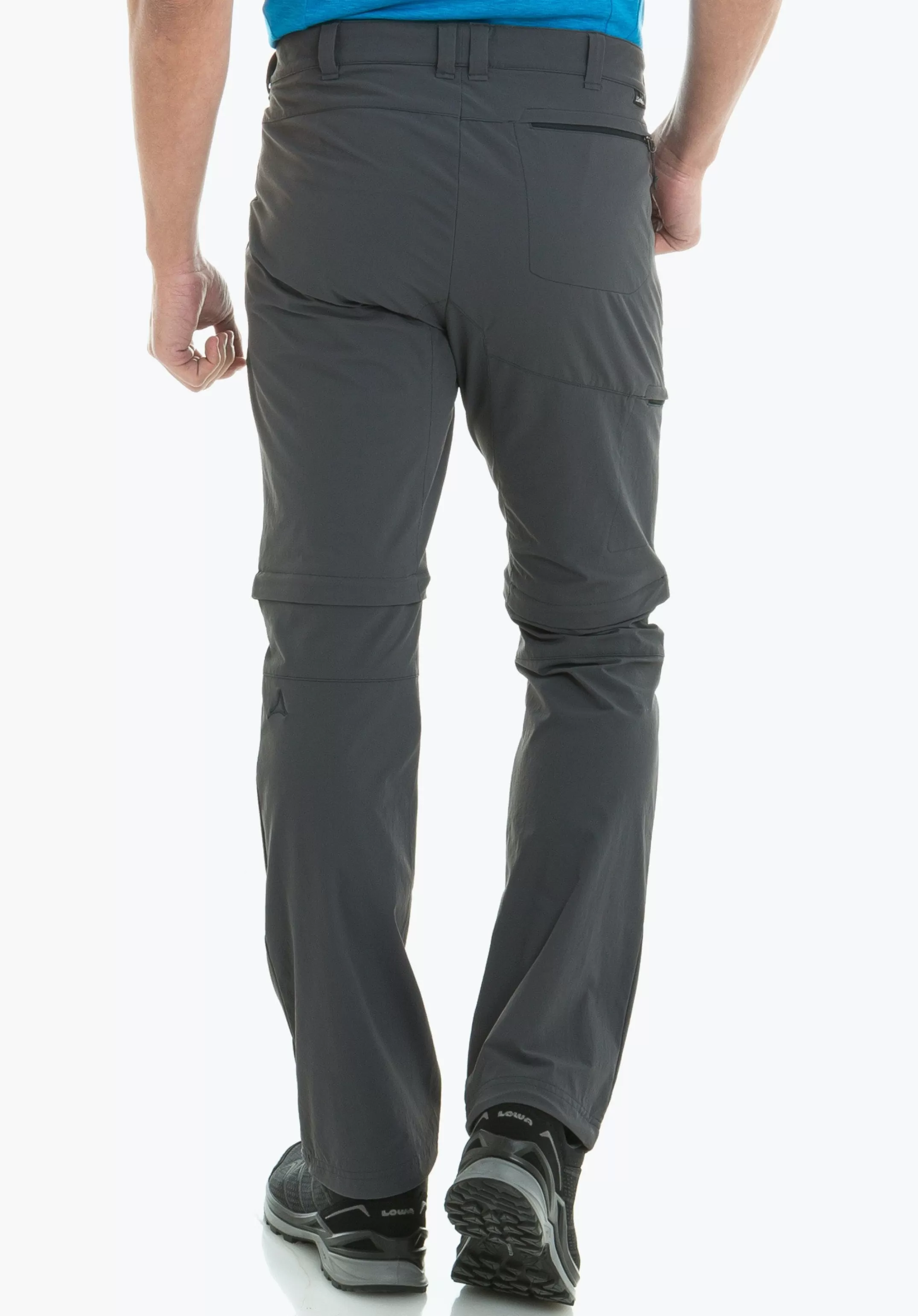 SCHÖFFEL Pantalon de randonnée à séchage rapide avec zip-off