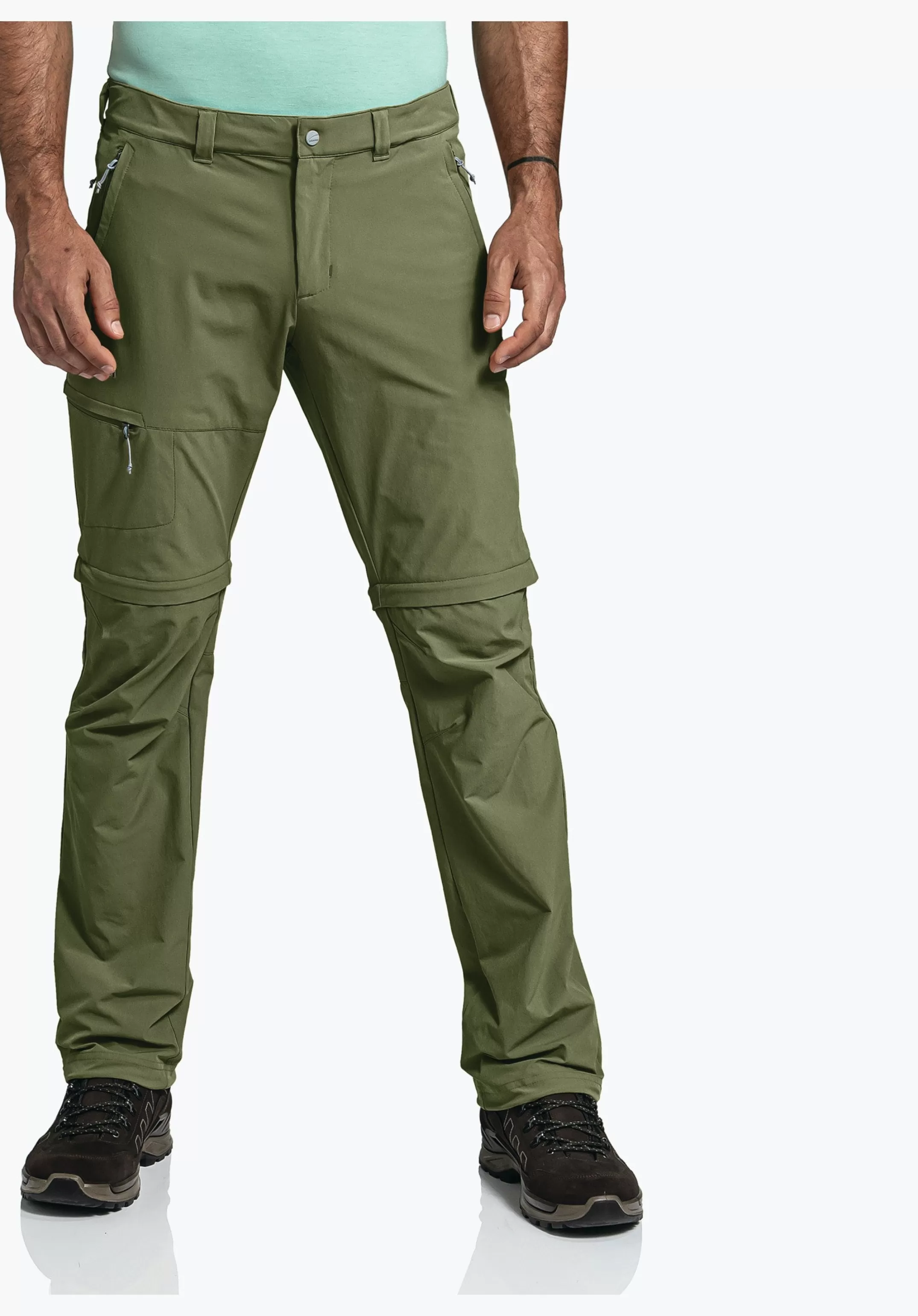 SCHÖFFEL Pantalon de randonnée à séchage rapide avec zip-off