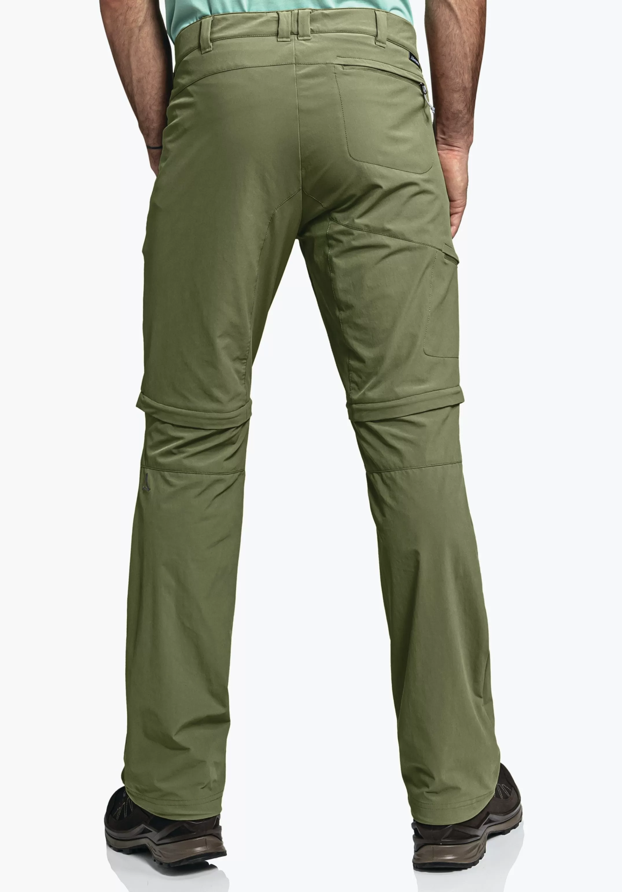 SCHÖFFEL Pantalon de randonnée à séchage rapide avec zip-off