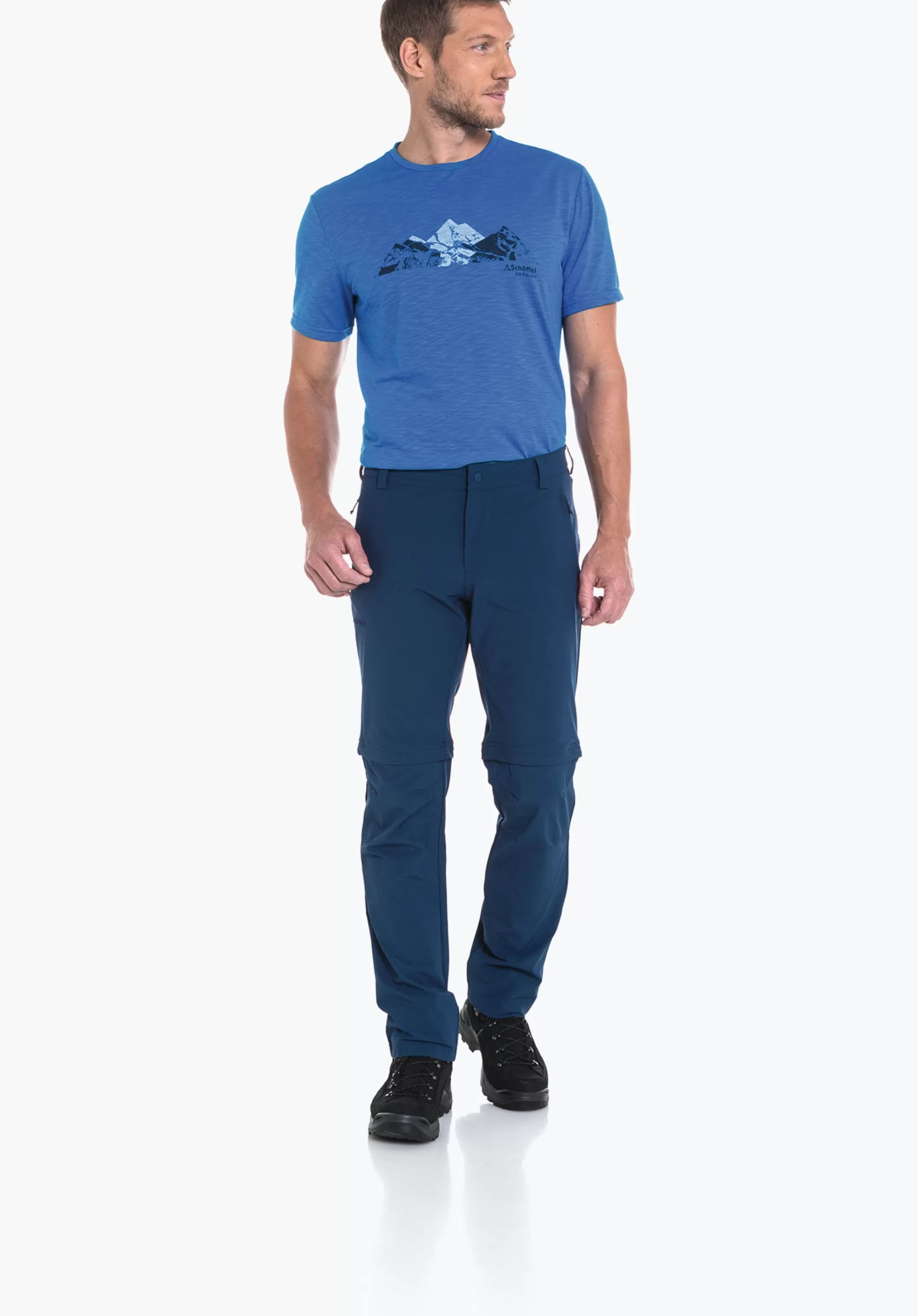 SCHÖFFEL Pantalon de randonnée avec fonction zip-off pour le bermuda