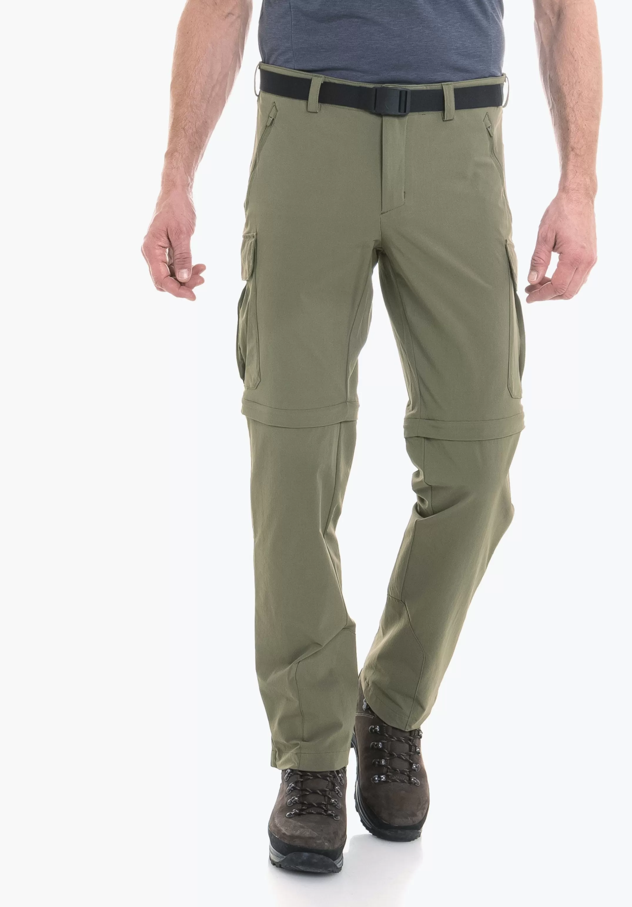 SCHÖFFEL Pantalon de randonnée confortable avec fonction zip