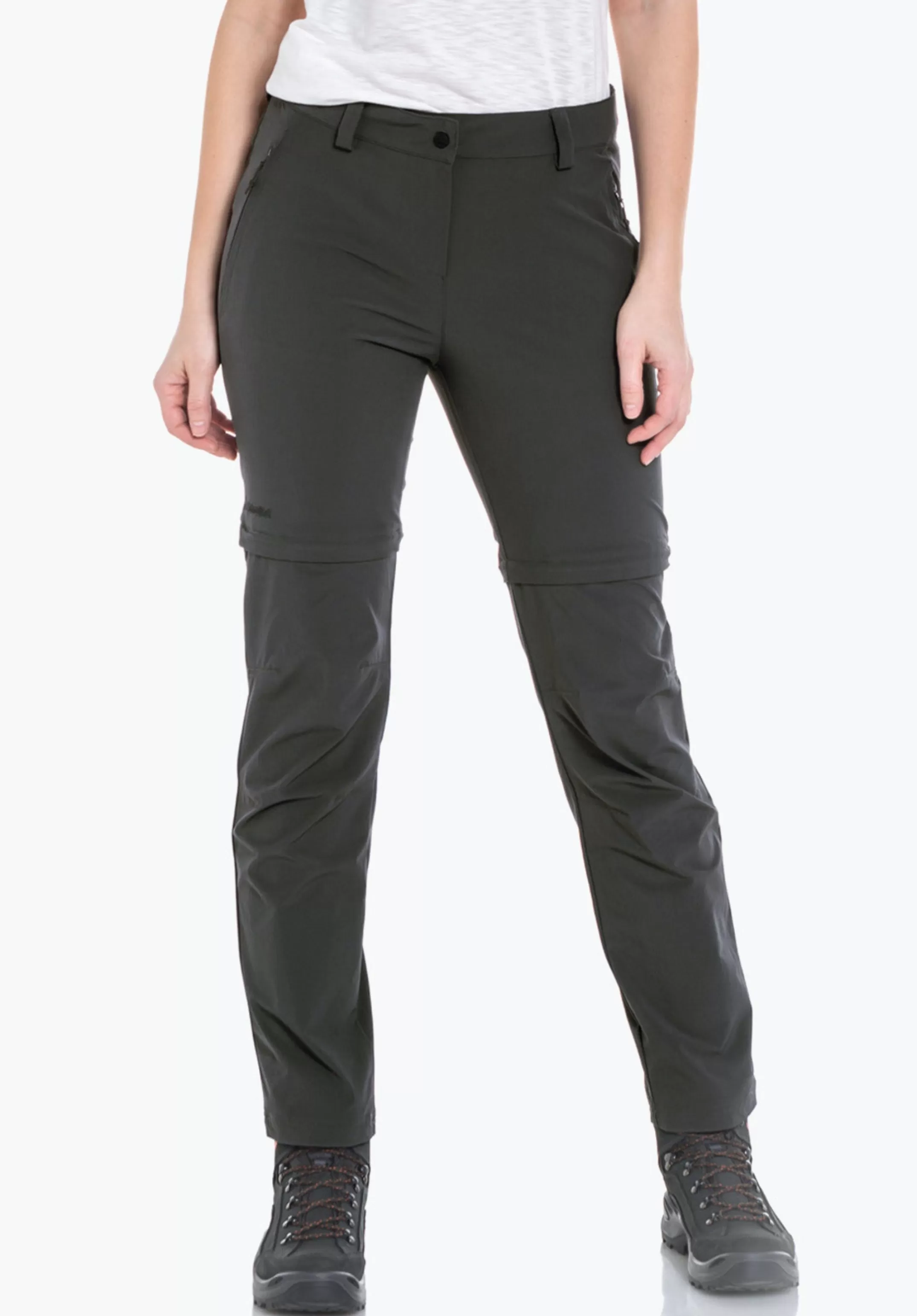 SCHÖFFEL Pantalon de randonnée d'été léger avec fonction zip