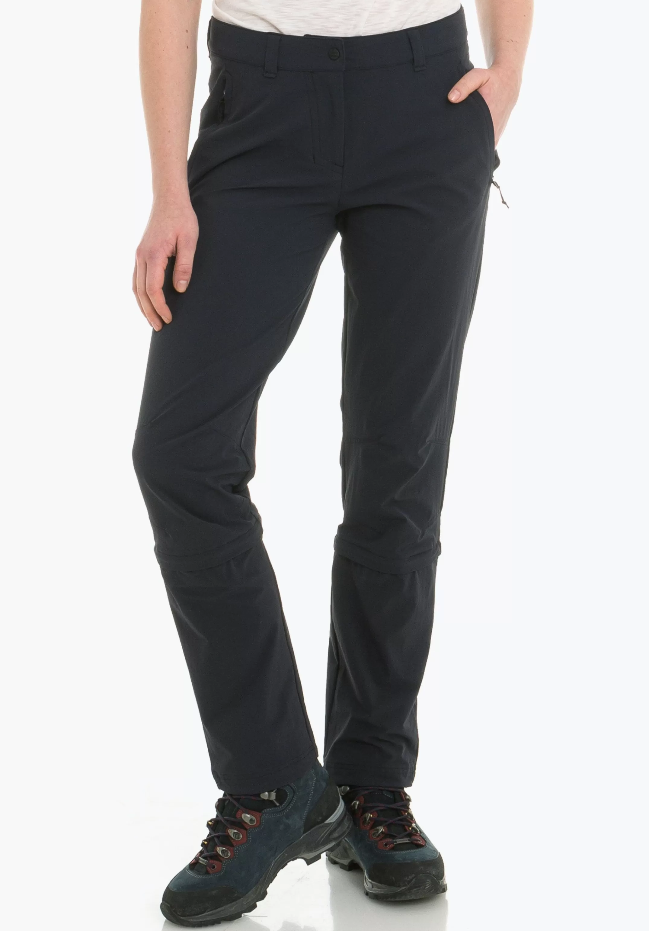 SCHÖFFEL Pantalon de randonnée robuste avec fonction zip-off