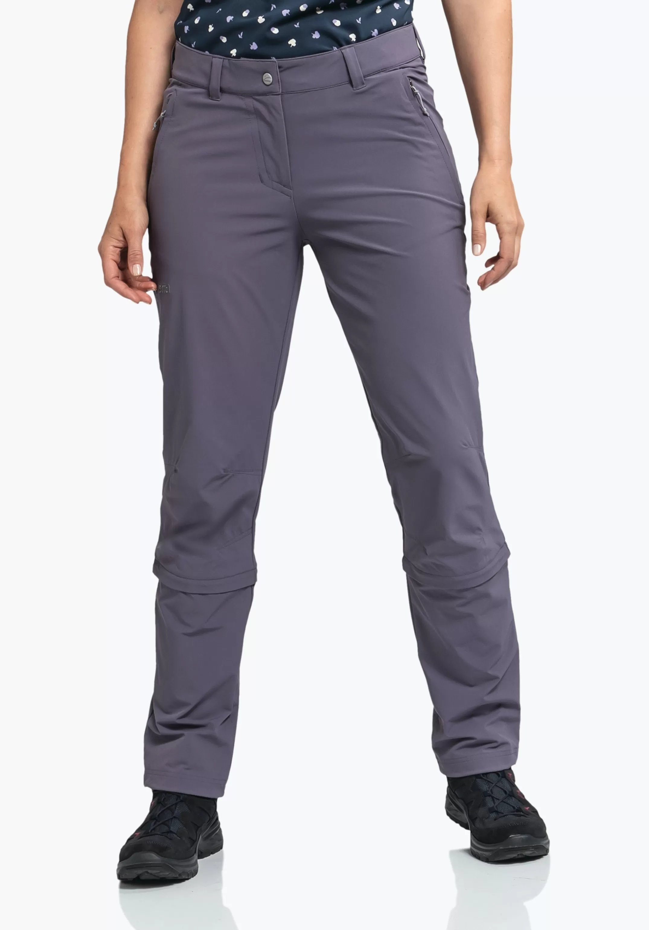 SCHÖFFEL Pantalon de randonnée robuste avec fonction zip-off