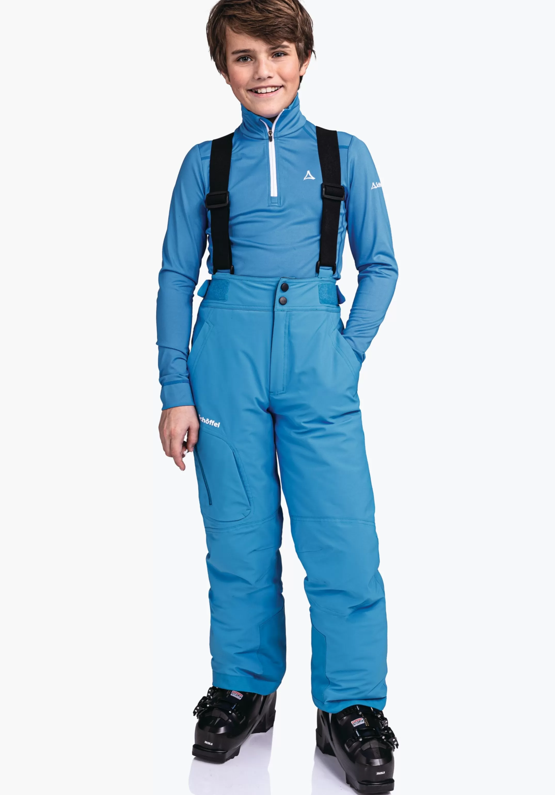 SCHÖFFEL Pantalon ski bretelles réglables