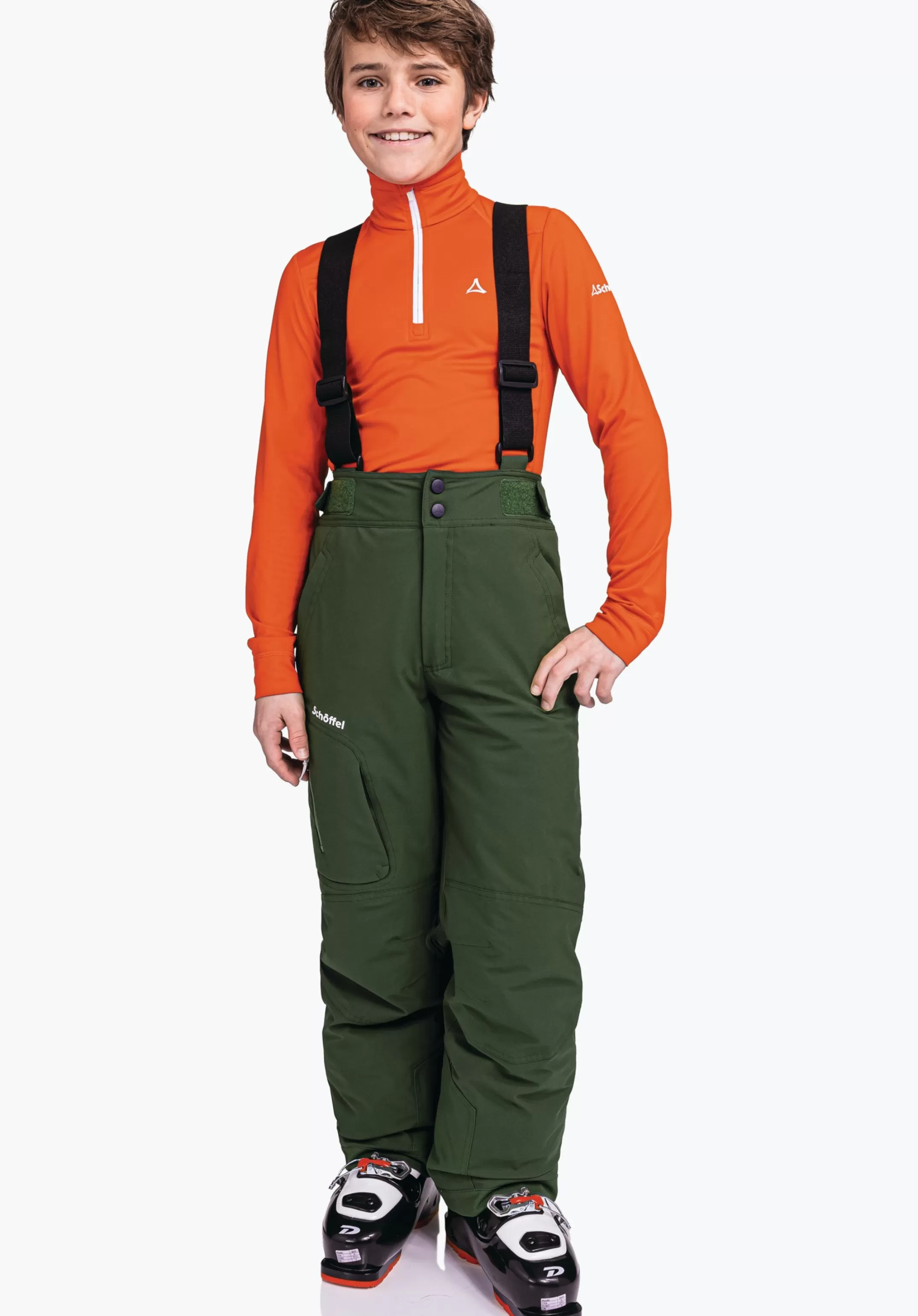 SCHÖFFEL Pantalon ski bretelles réglables