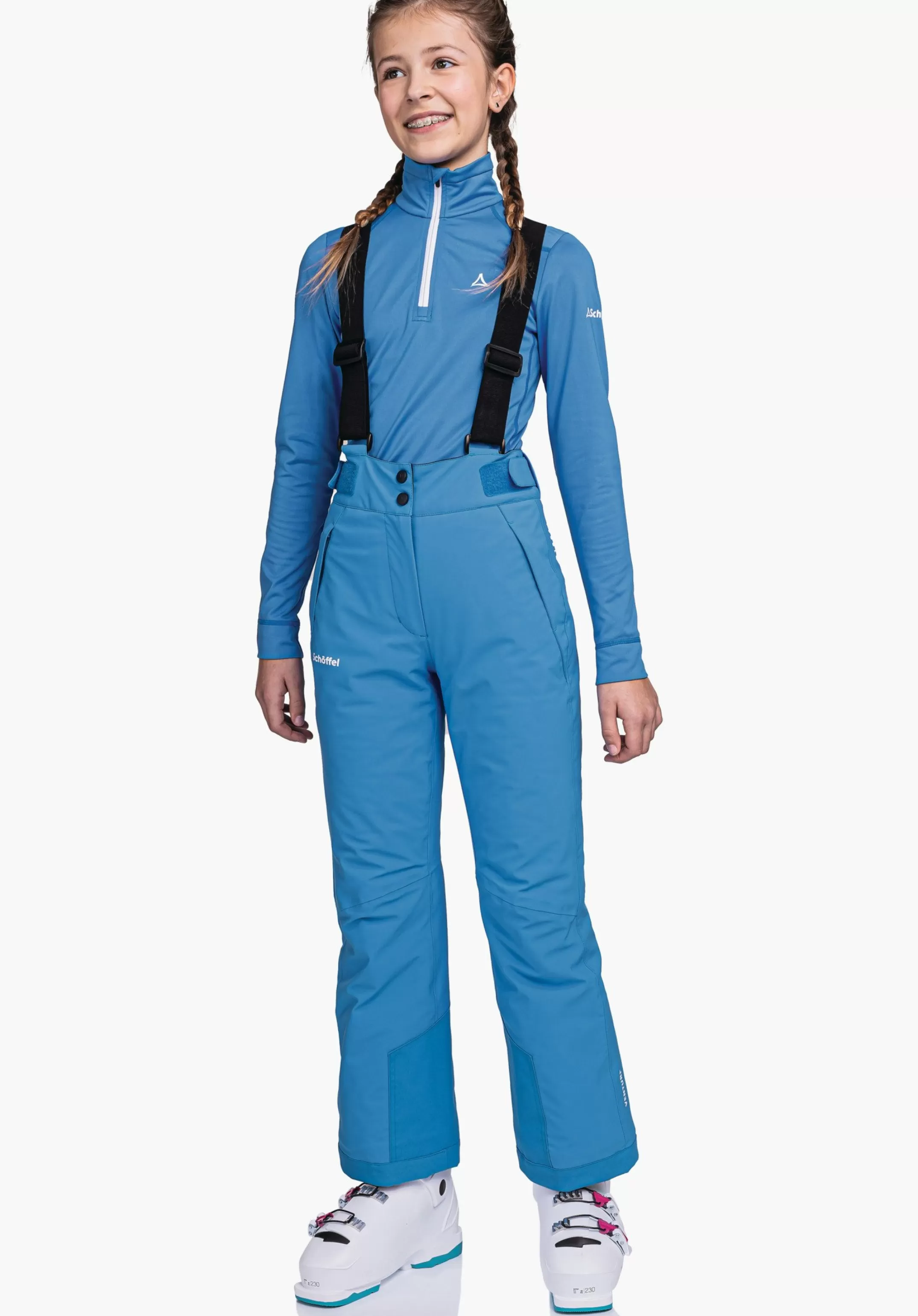 SCHÖFFEL Pantalon ski chaud bretelles élastiques