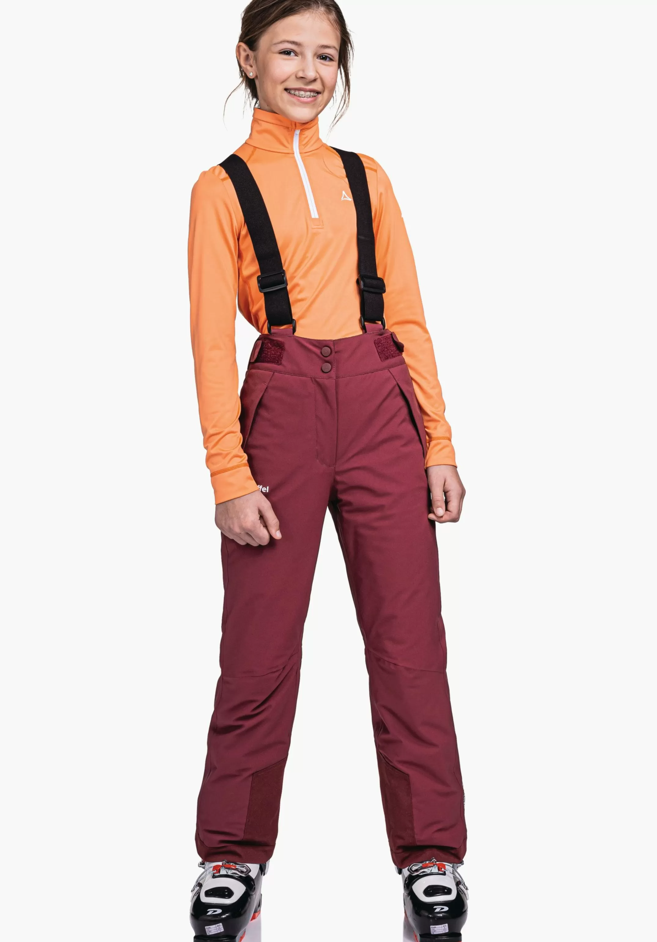 SCHÖFFEL Pantalon ski chaud bretelles élastiques