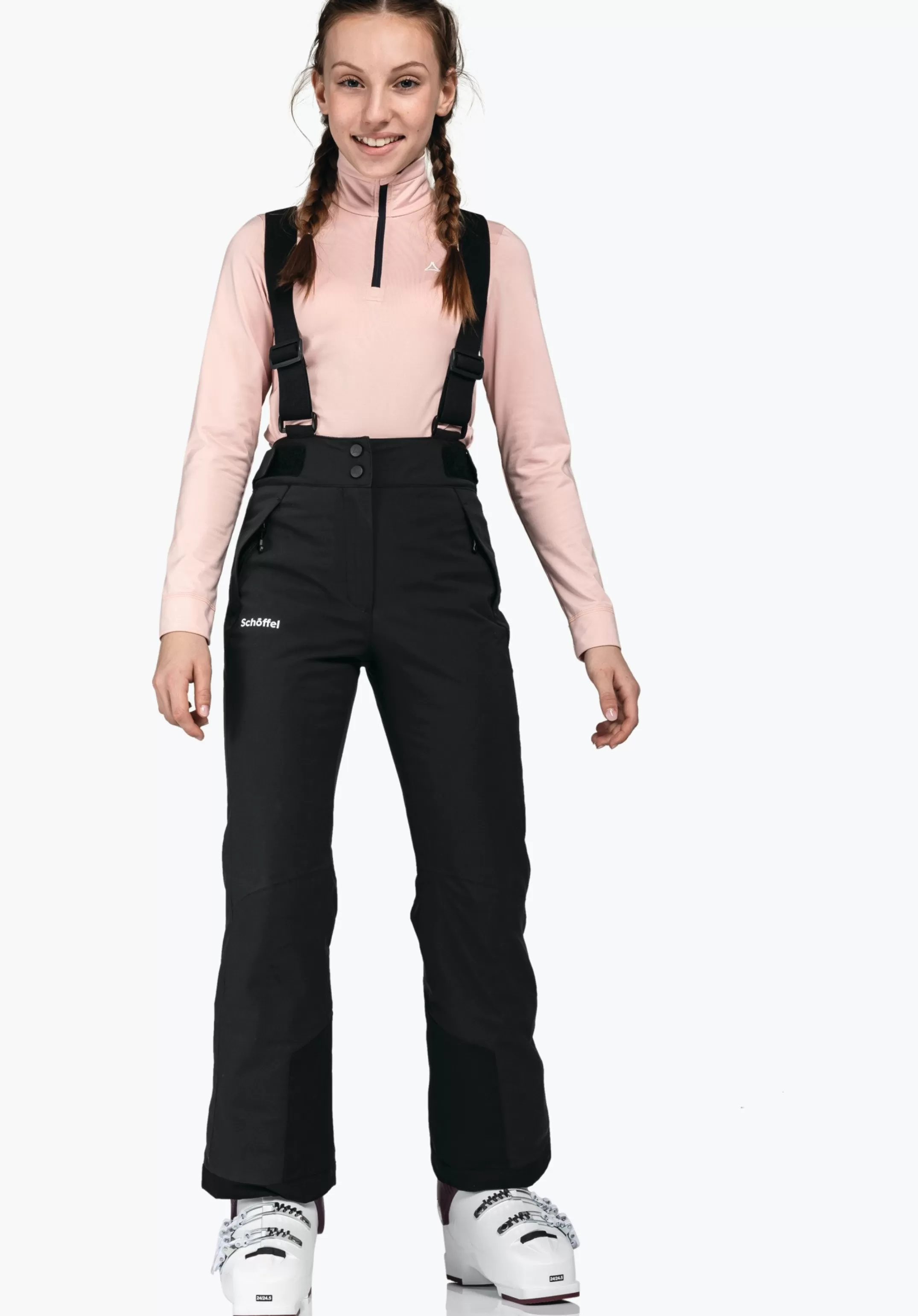 SCHÖFFEL Pantalon ski chaud bretelles élastiques