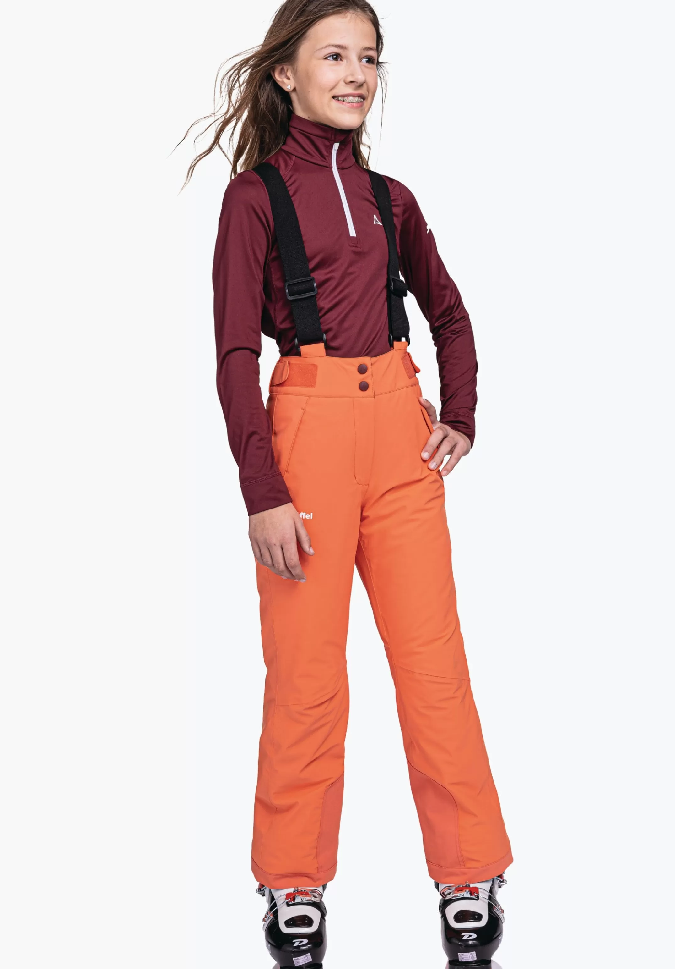 SCHÖFFEL Pantalon ski chaud bretelles élastiques
