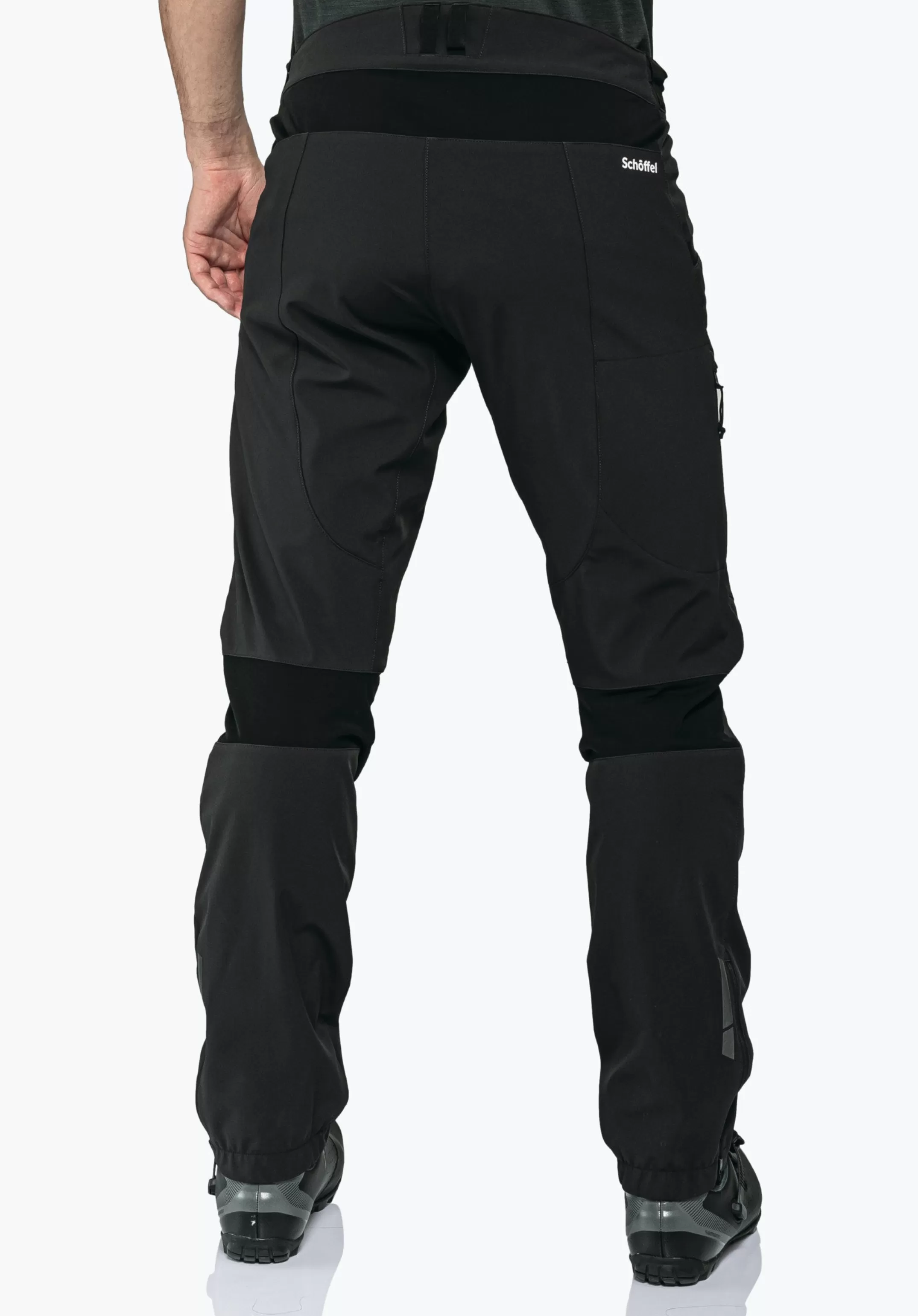SCHÖFFEL Pantalon softshell vélo mélange mat.