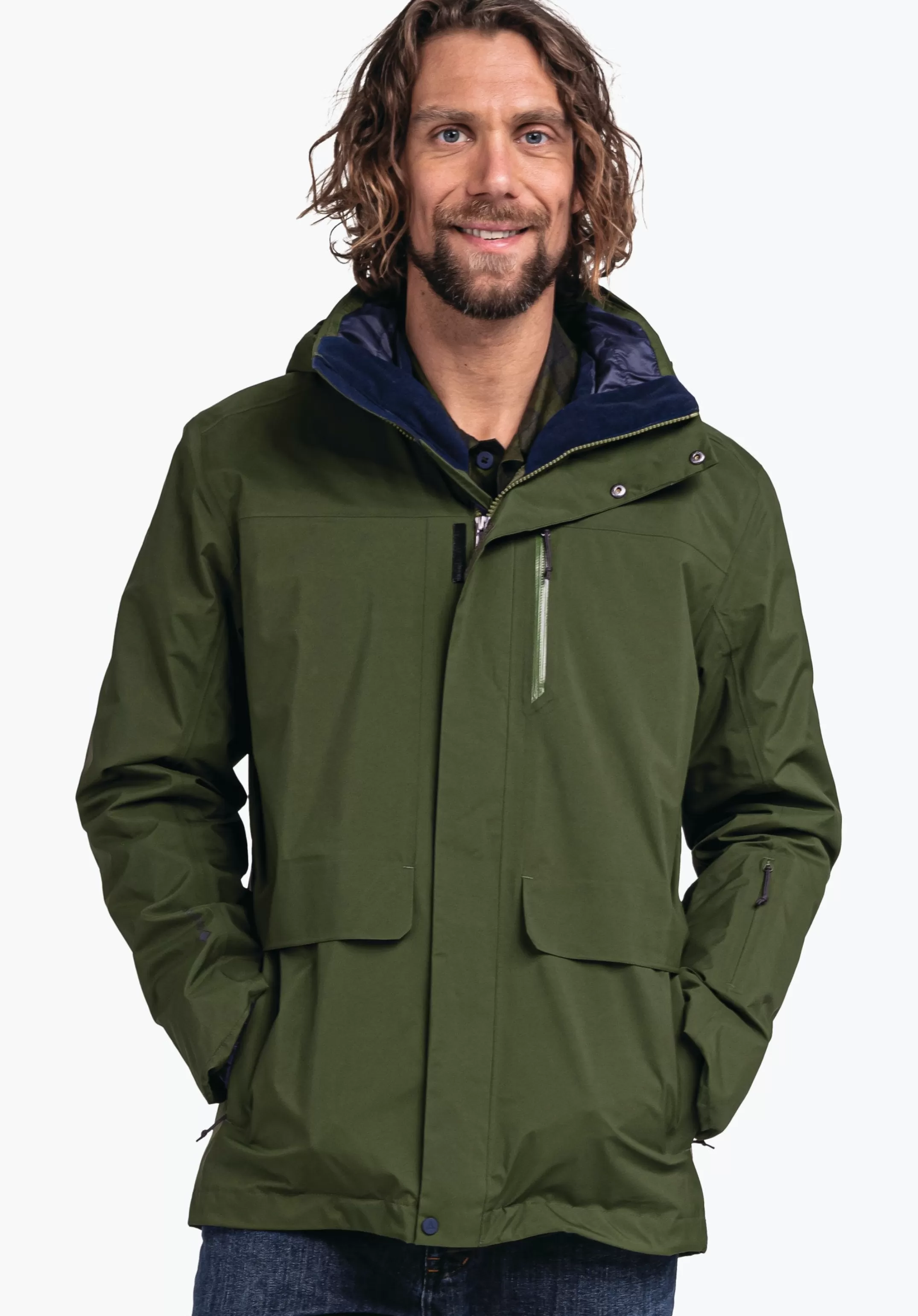 SCHÖFFEL Parka 3en1 imperméable et à la mode