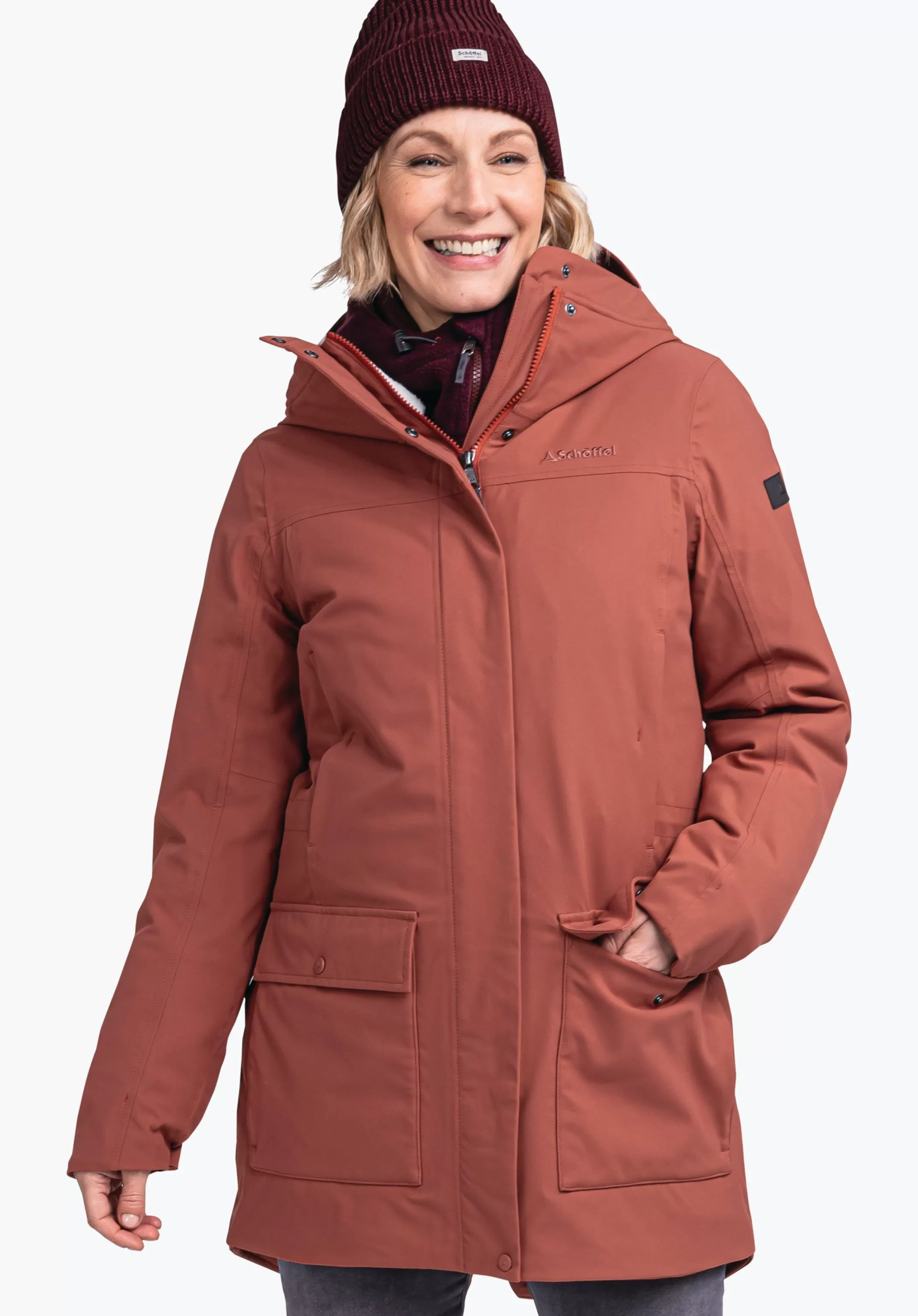 SCHÖFFEL Parka d’hiver urbaine journées froides et humides
