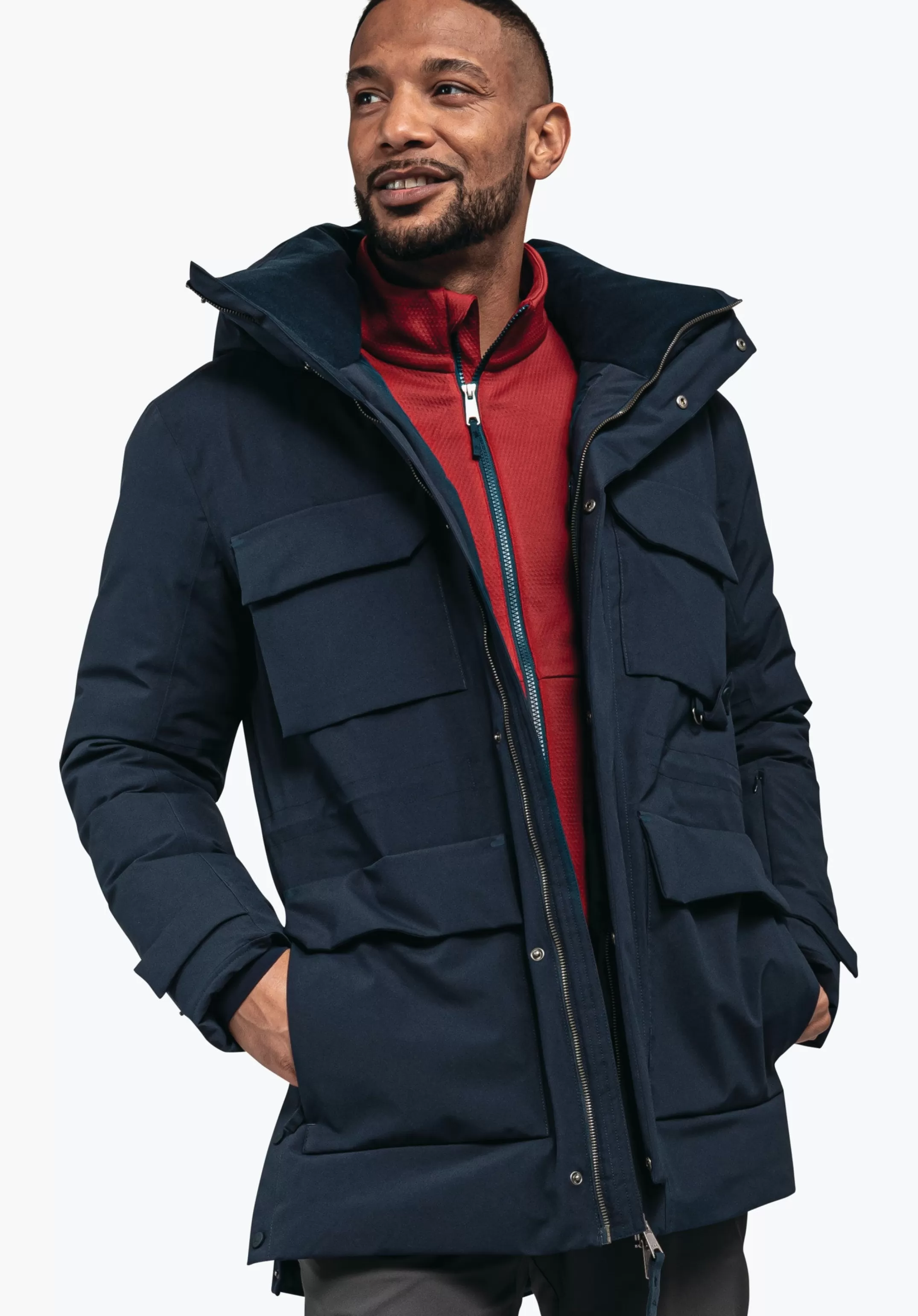 SCHÖFFEL Parka duvet imperméable et moderne