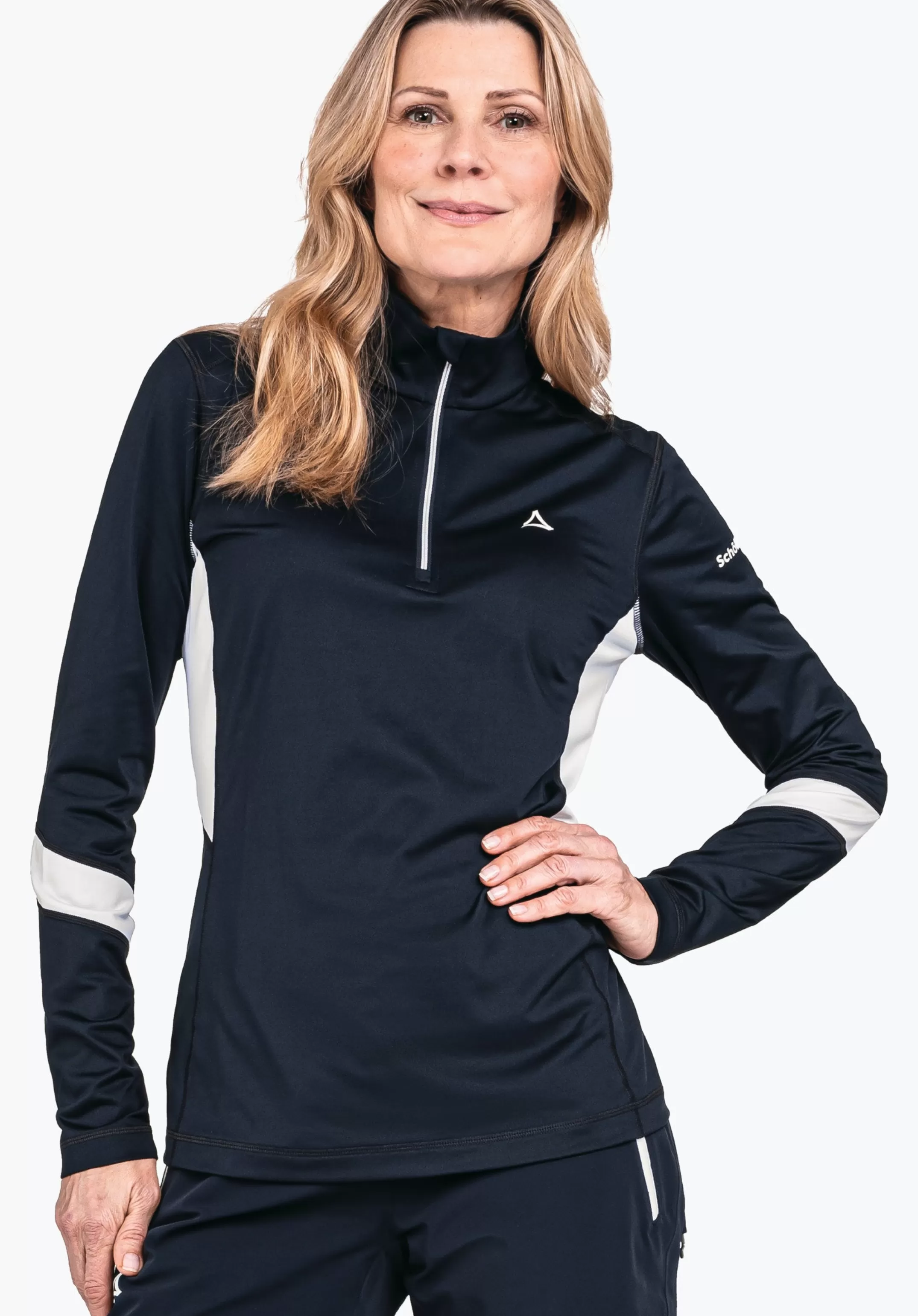 SCHÖFFEL Shirt à manches longues en matériau recyclé