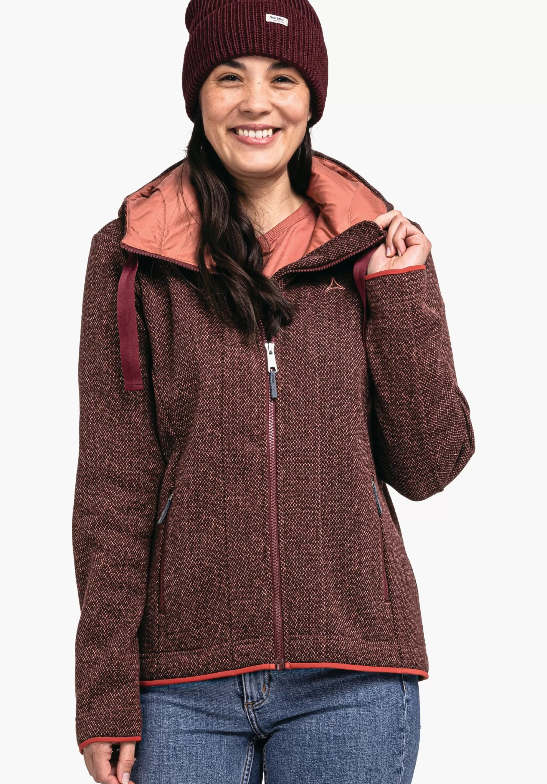 SCHÖFFEL Sweat à capuche mélange polaire très chaud