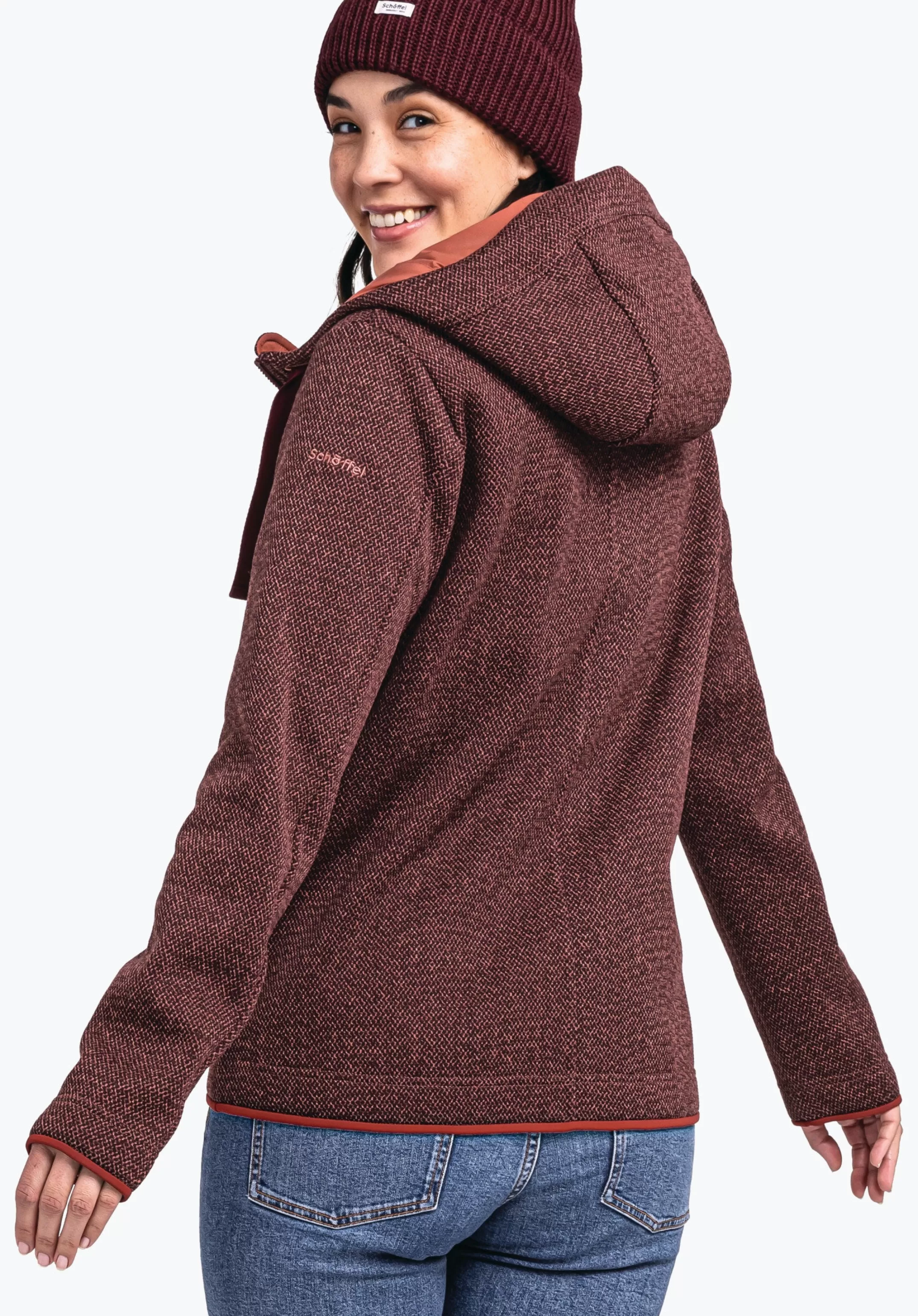 SCHÖFFEL Sweat à capuche mélange polaire très chaud