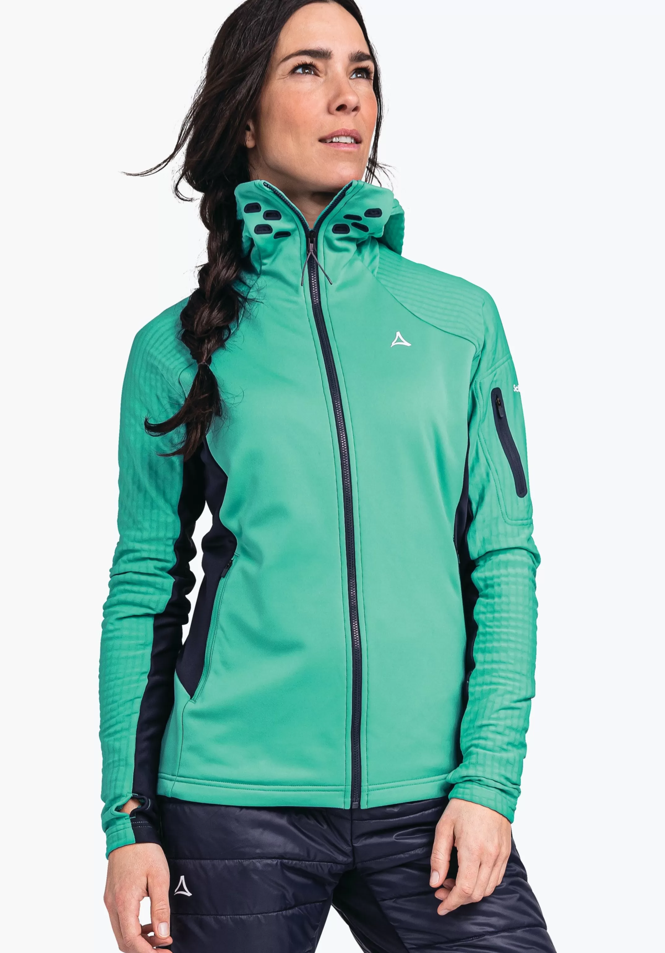 SCHÖFFEL Sweat à capuche polaire sportif technique