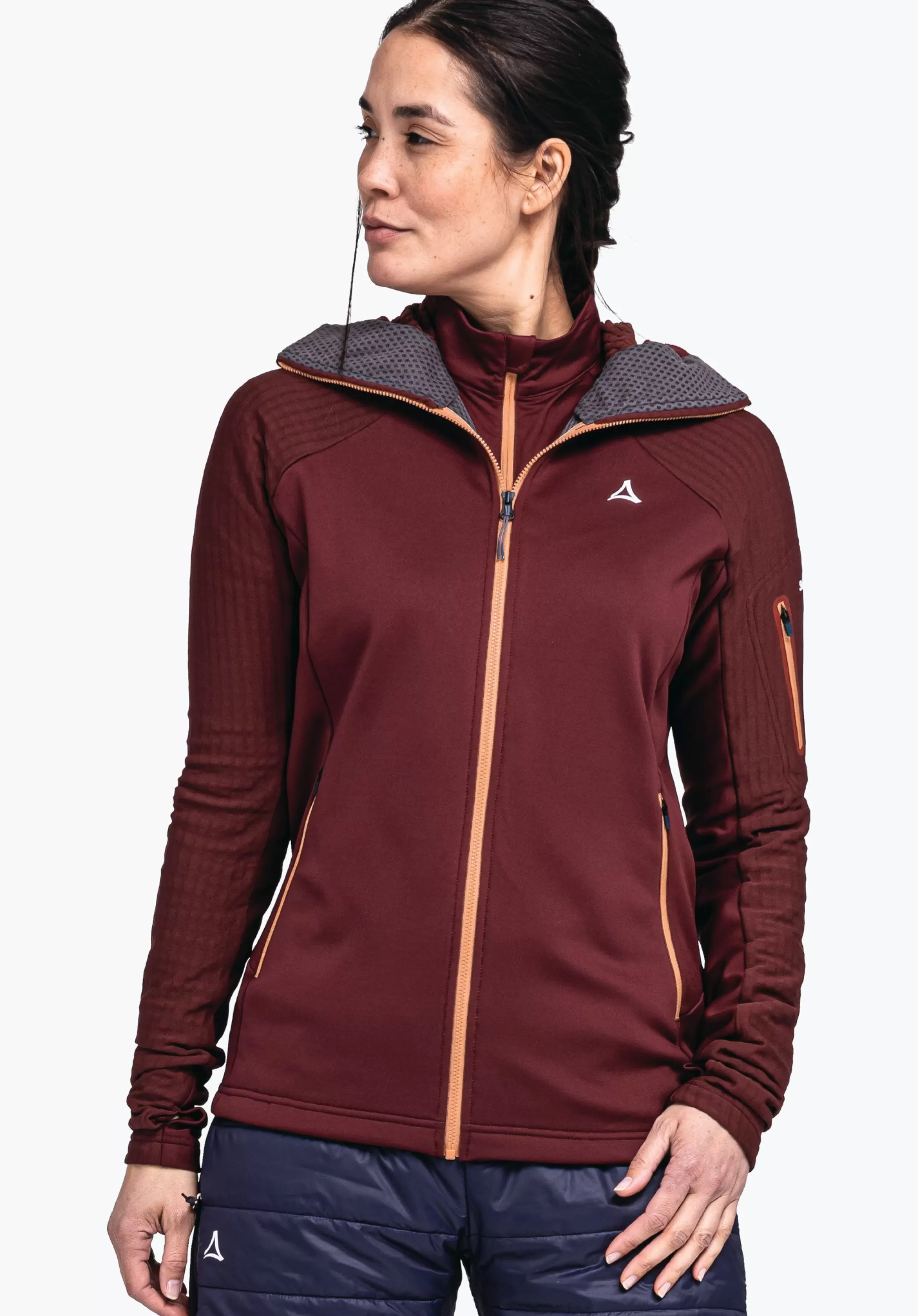 SCHÖFFEL Sweat à capuche polaire sportif technique