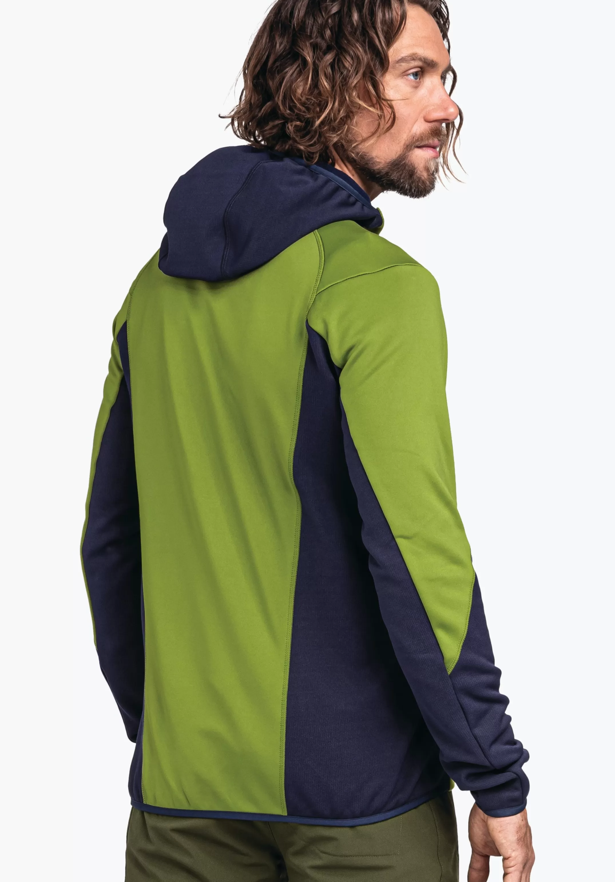 SCHÖFFEL Sweat capuche polaire sportif mélange mat.