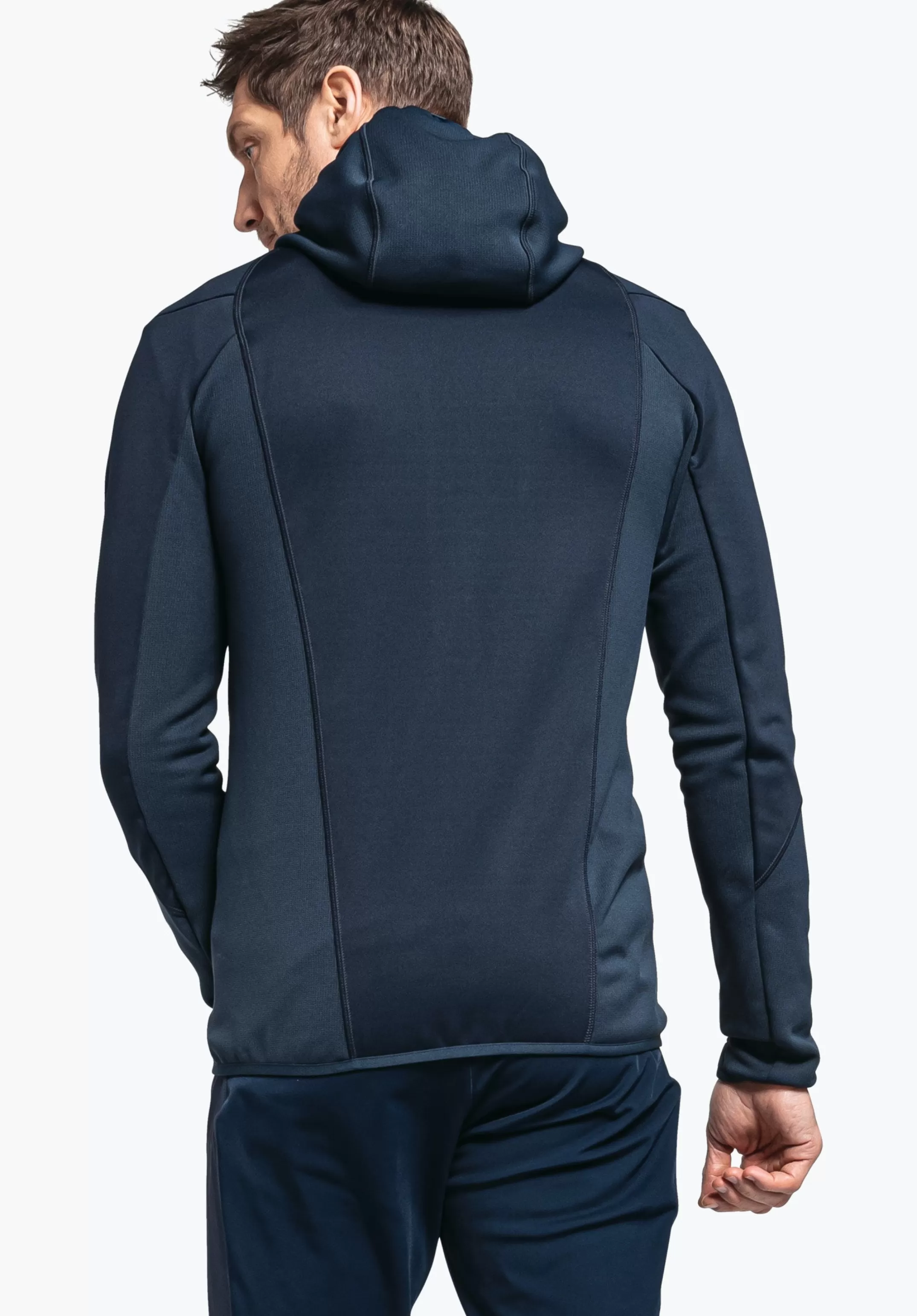 SCHÖFFEL Sweat capuche polaire sportif mélange mat.