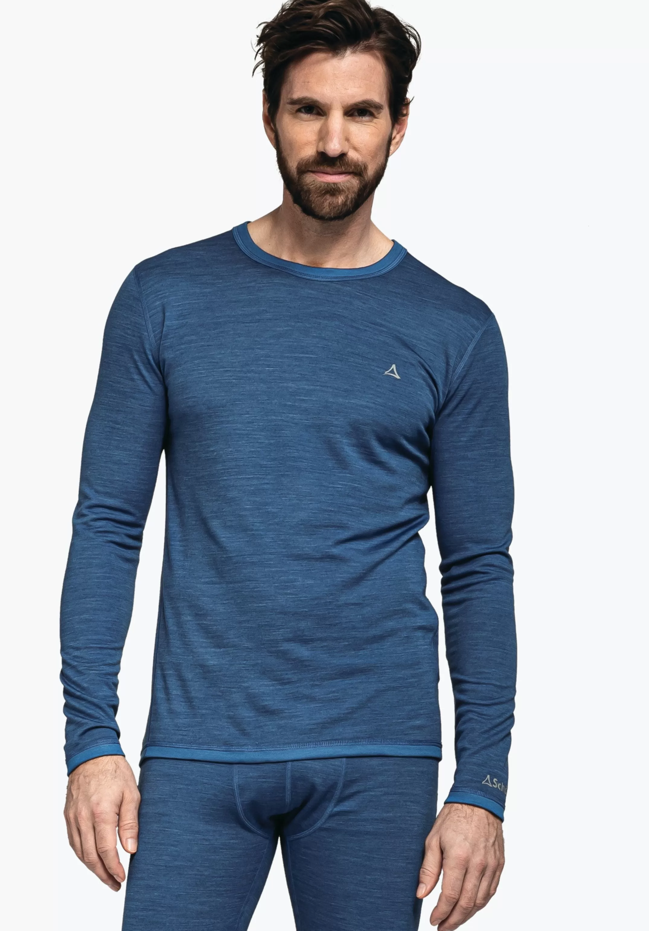 SCHÖFFEL T-shirt long en mérinos avec régulation climatique