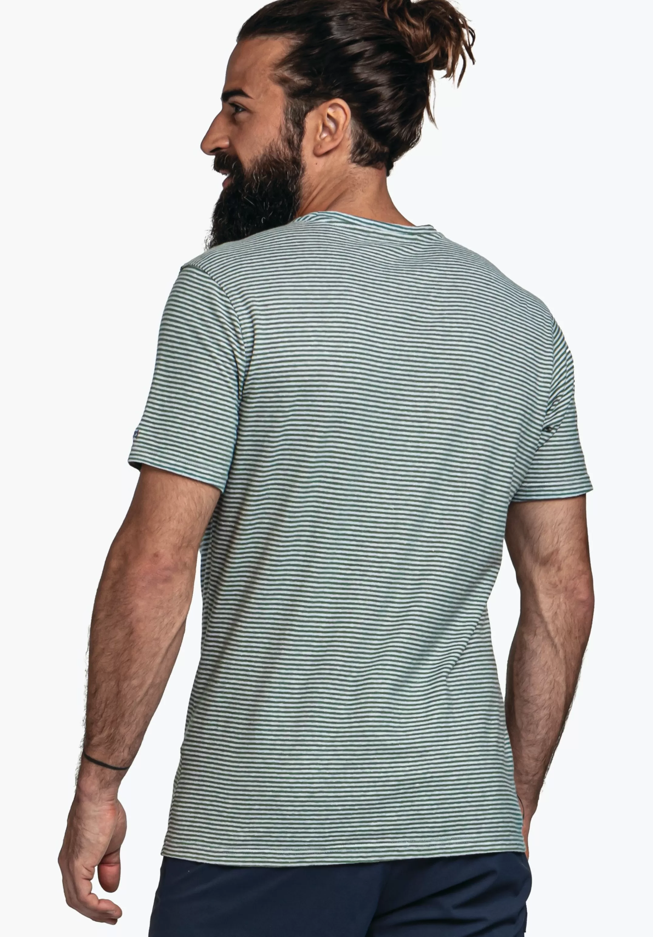 SCHÖFFEL T-shirt stylé en mélange de matières à base de chanvre